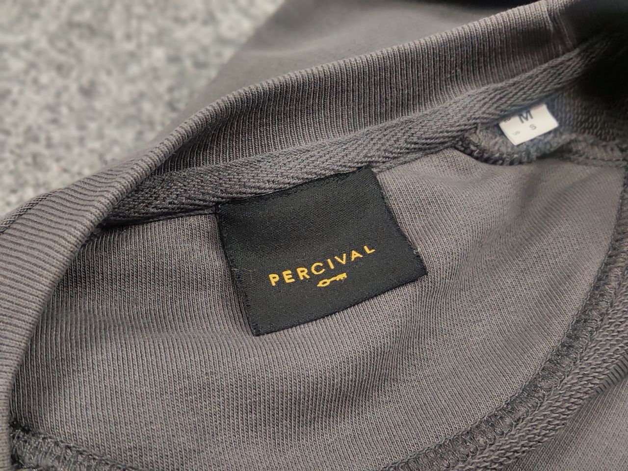 Percival Percival Dark Grey crewneck sweatshirt car logo Size US M / EU 48-50 / 2 - 14 Thumbnail