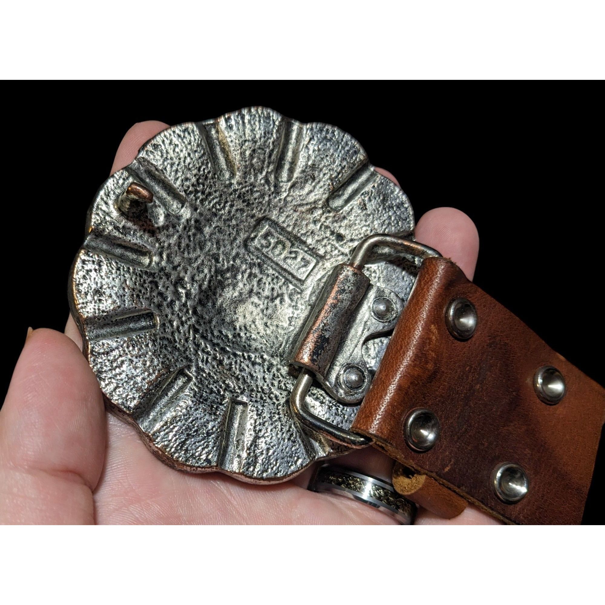 Other Cowgirl Glam Rhinestone And Gemstone Embellished Leather Bel Size ONE SIZE - 5 Thumbnail