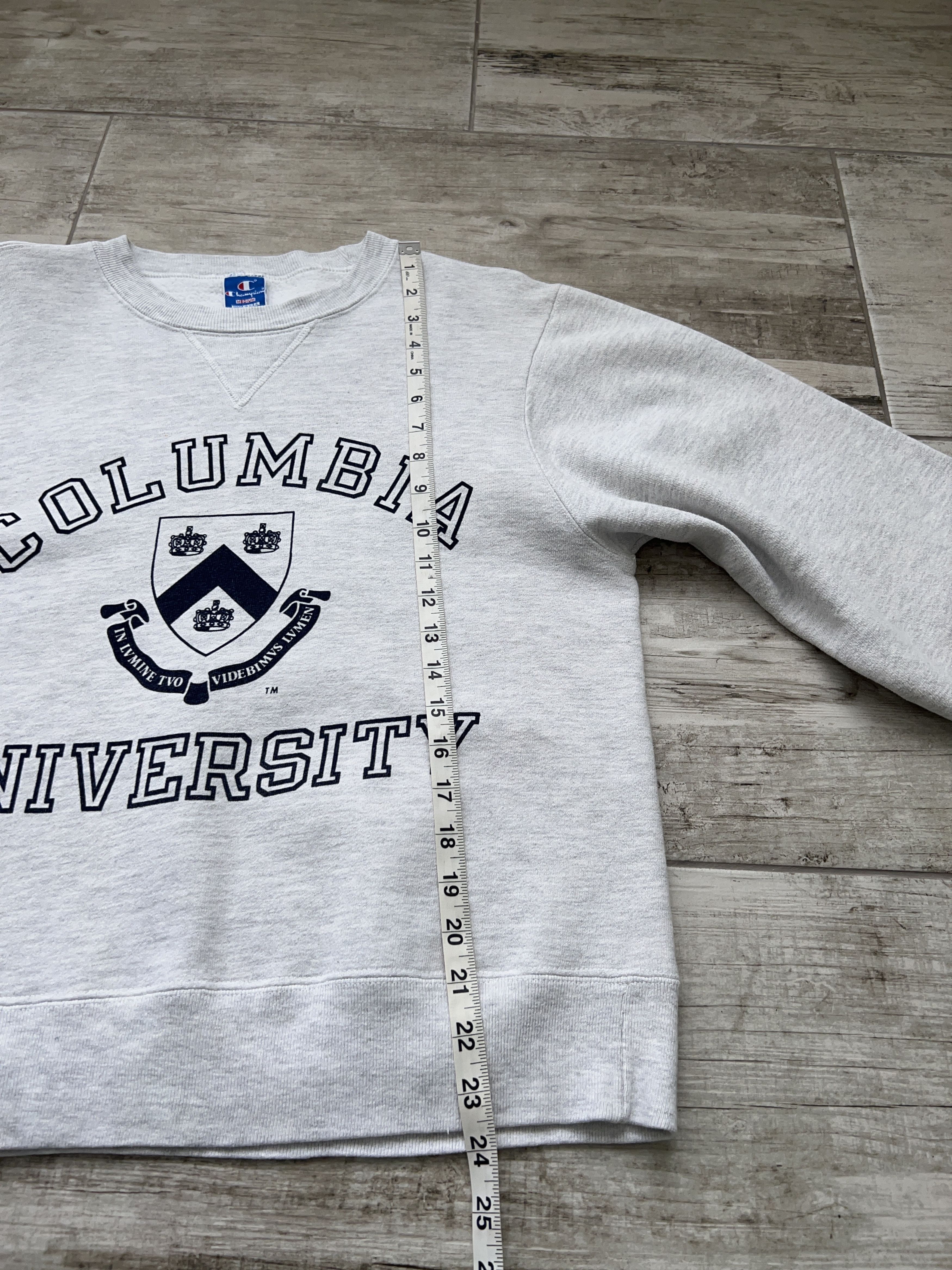 Champion × Vintage Reverse Weave 1990s Columbia University Sweatshirt Size M Size US M / EU 48-50 / 2 - 9 Thumbnail