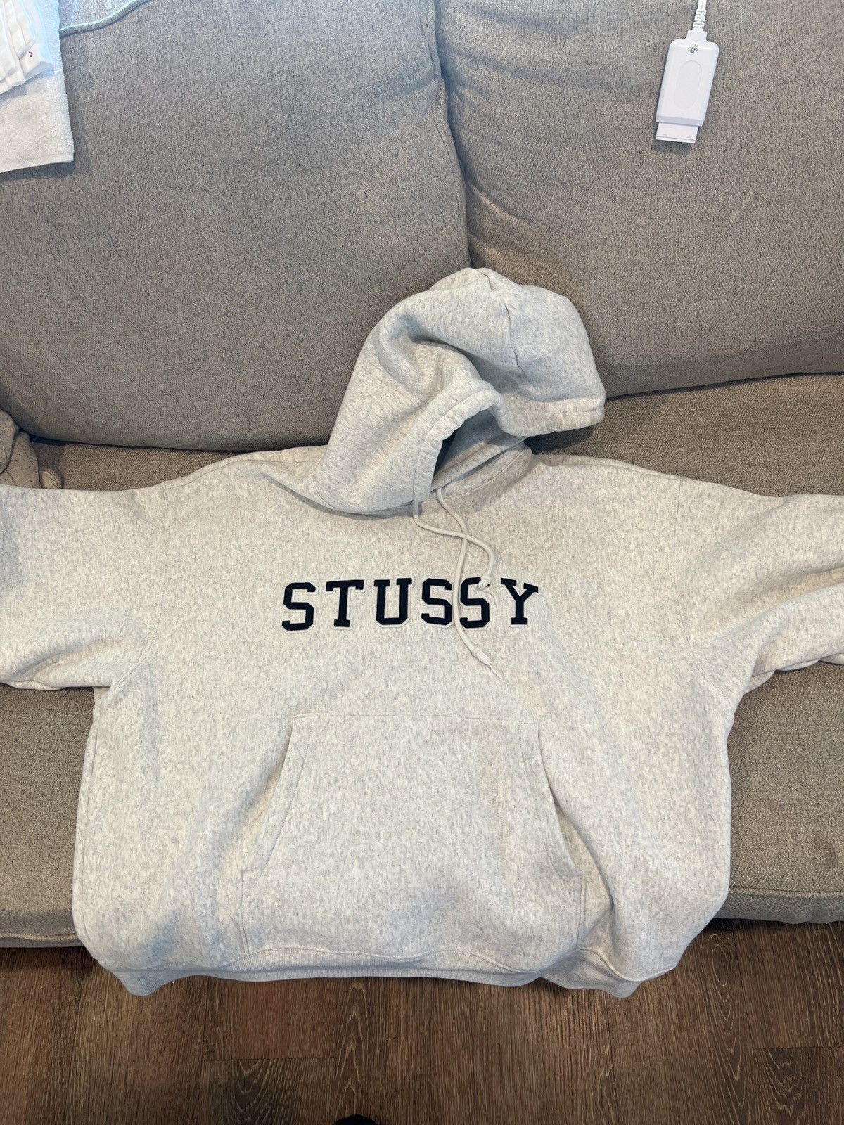 Stussy Stüssy Applique Hoodie Size US XL / EU 56 / 4 - 1 Thumbnail