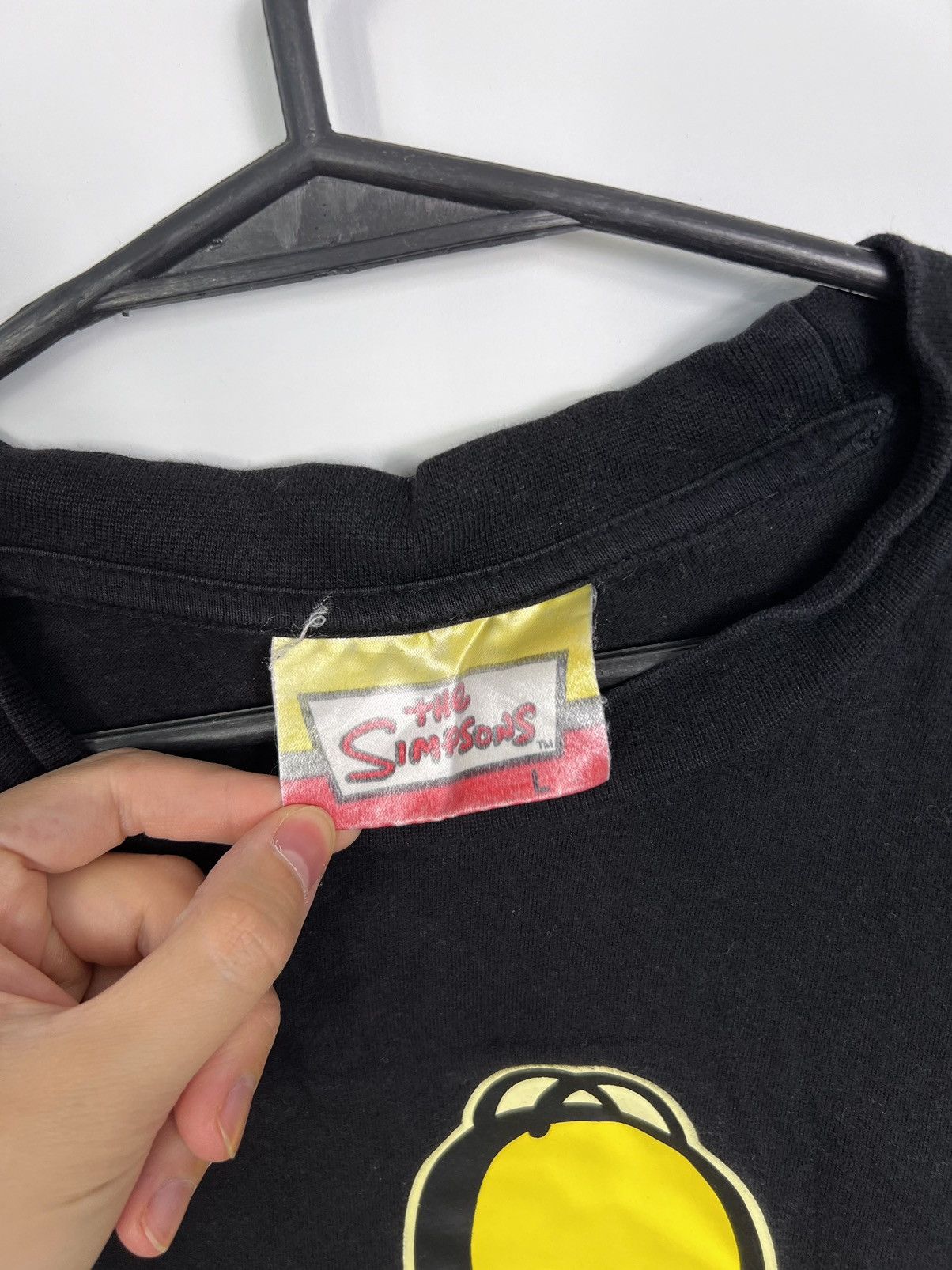 The Simpsons × Vintage Tshirt The Simpsons D’oh vintage 90’s black Size US M / EU 48-50 / 2 - 3 Thumbnail