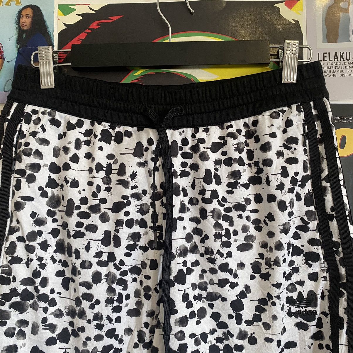 Vintage Adidas Culottes Ink Dot Trefoil Shorts Size US 29 - 2 Thumbnail