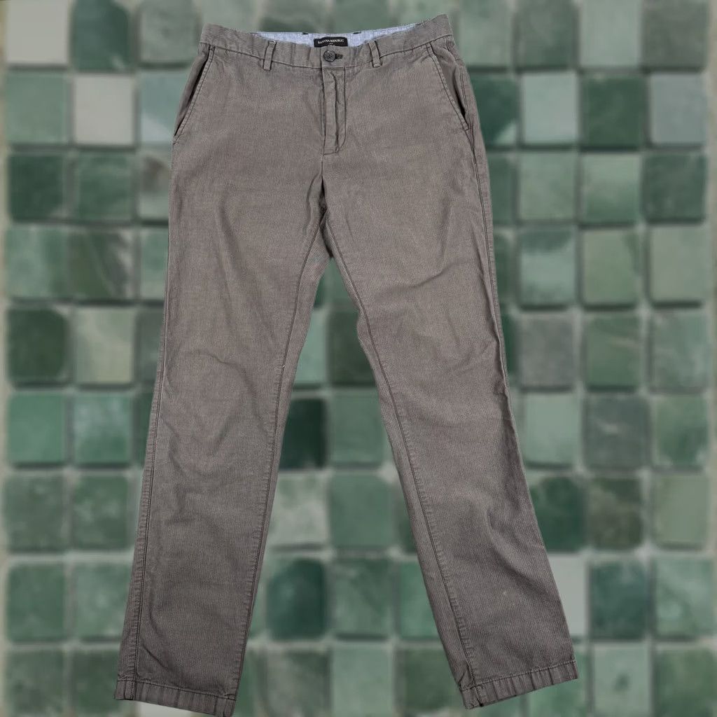 Banana Republic VINTAGE Banana Republic Pants Mens 32x34 Gray Aiden Fit Corded Cotton Casual Chino Size US 32 / EU 48 - 1 Thumbnail