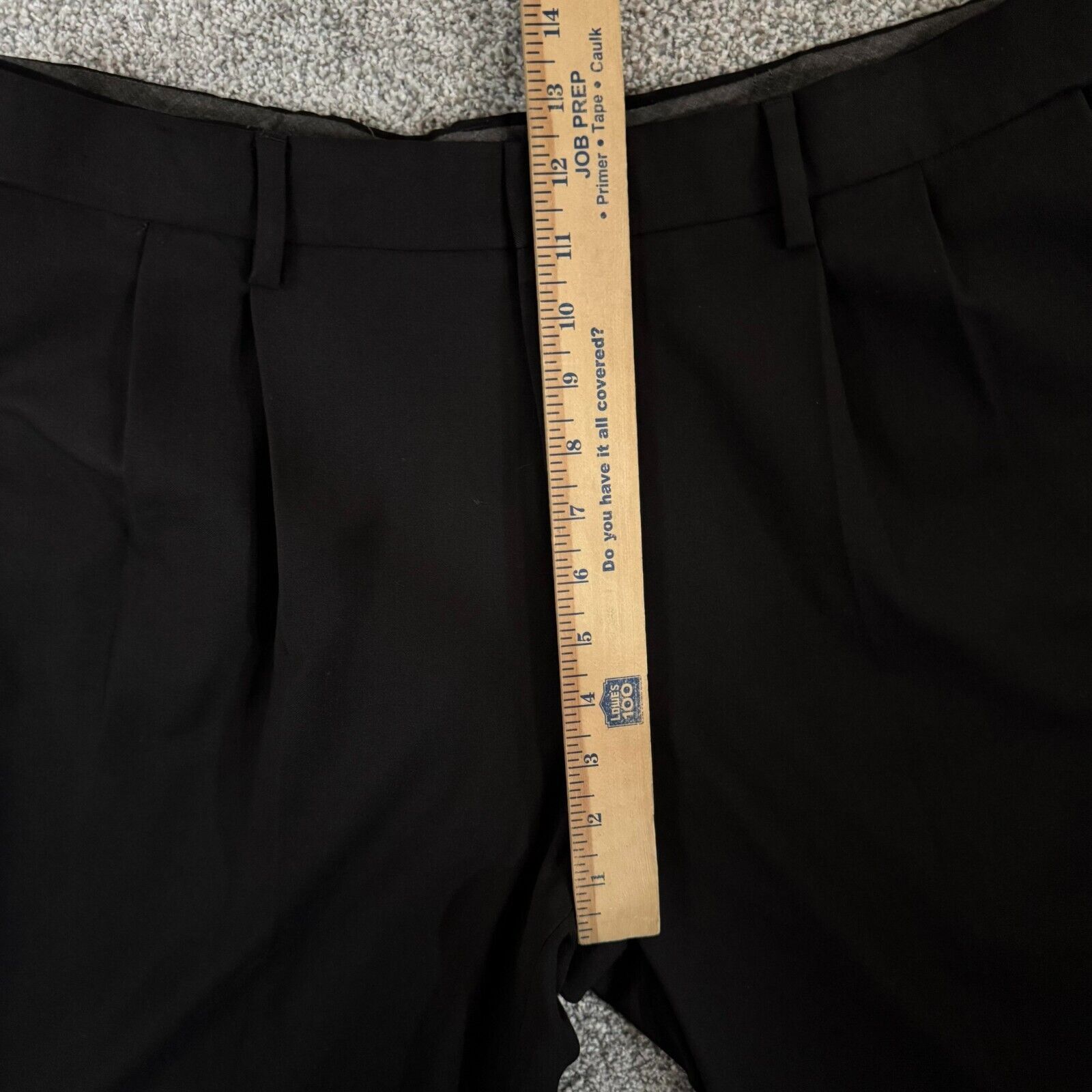 Haggar Haggar Pants Mens 34x30 Classic Fit Office Pleated Business Size US 34 / EU 50 - 6 Thumbnail
