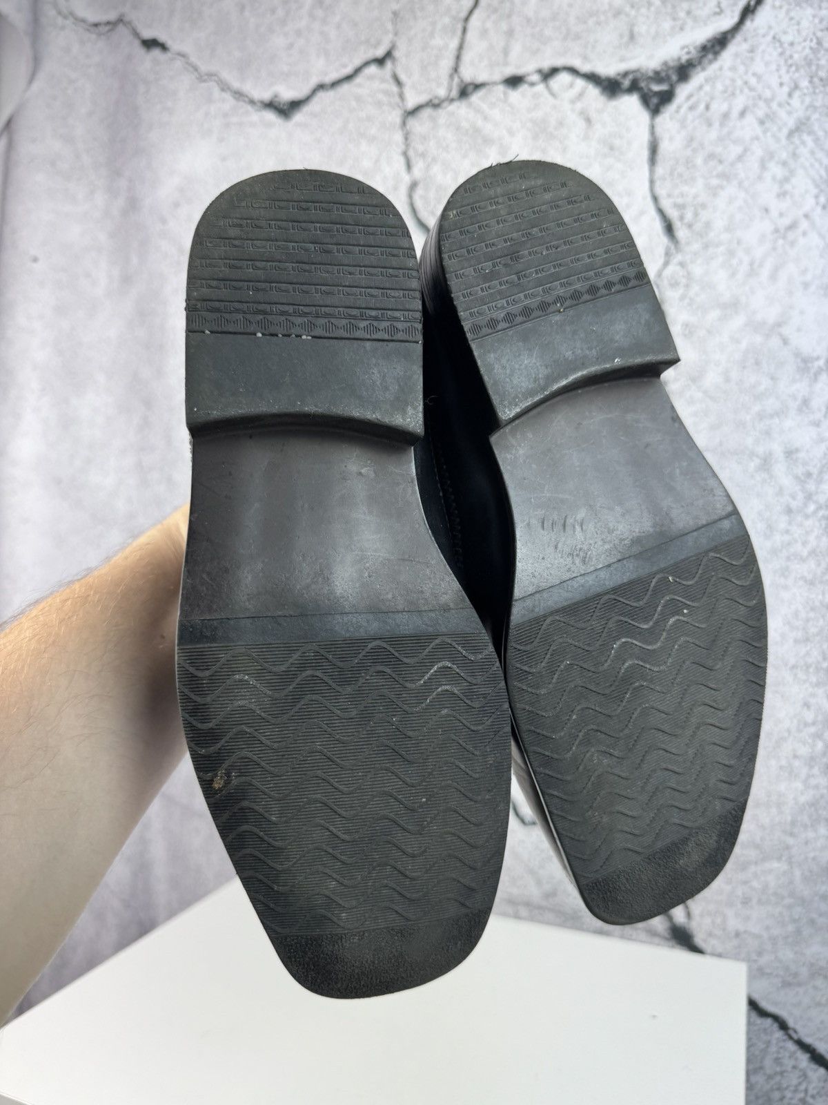 Stacy Adams Black High Quality Leather Loafers Vintage Y2k Italy Hype Size US 7 / EU 40 - 5 Thumbnail