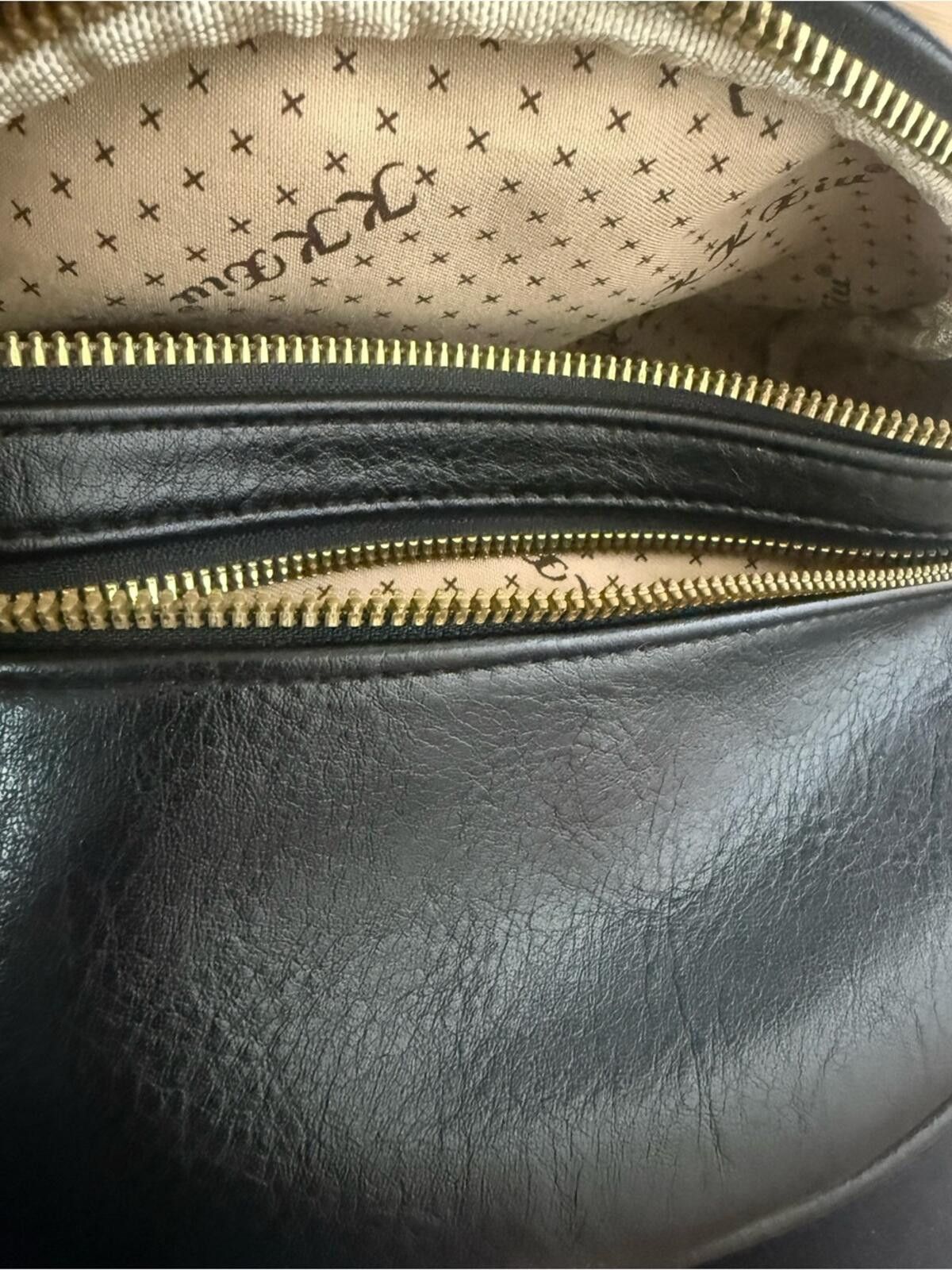 Other Black Crossbody Saddle Bag with Adjustable Strap Size ONE SIZE - 4 Thumbnail