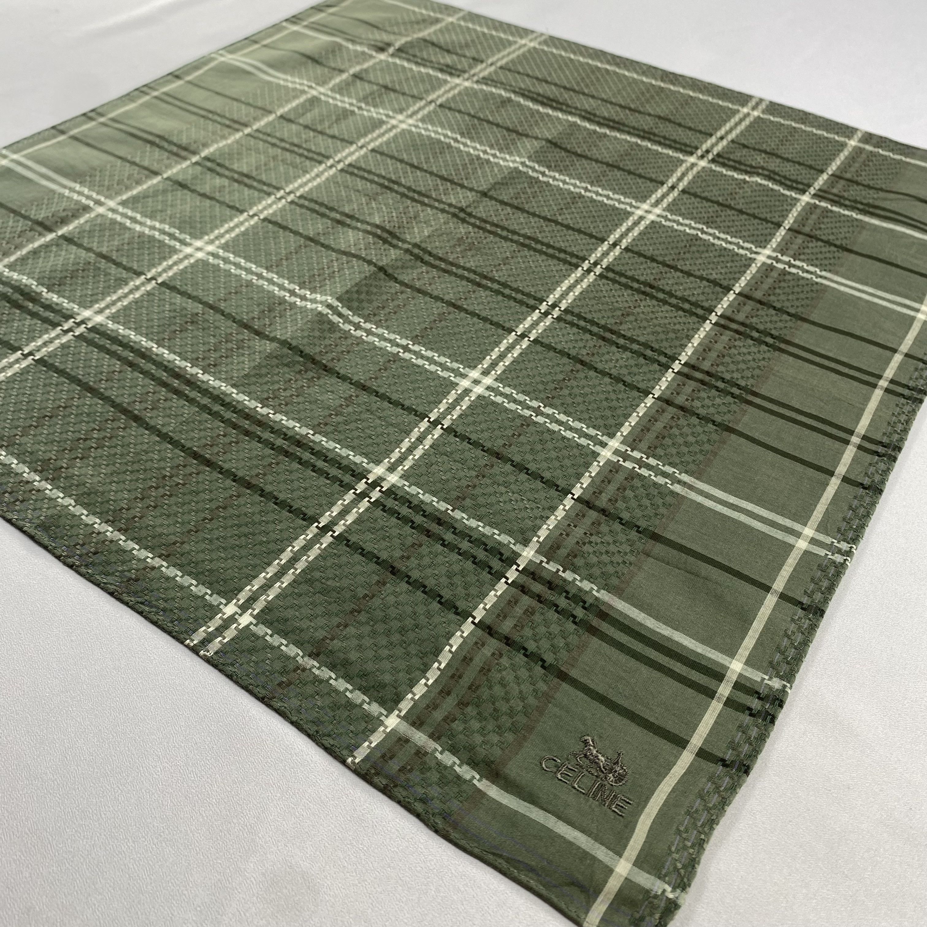 Celine × Vintage Celine Neckerchief / Bandana / Handkerchief-P763 Size ONE SIZE - 2 Thumbnail