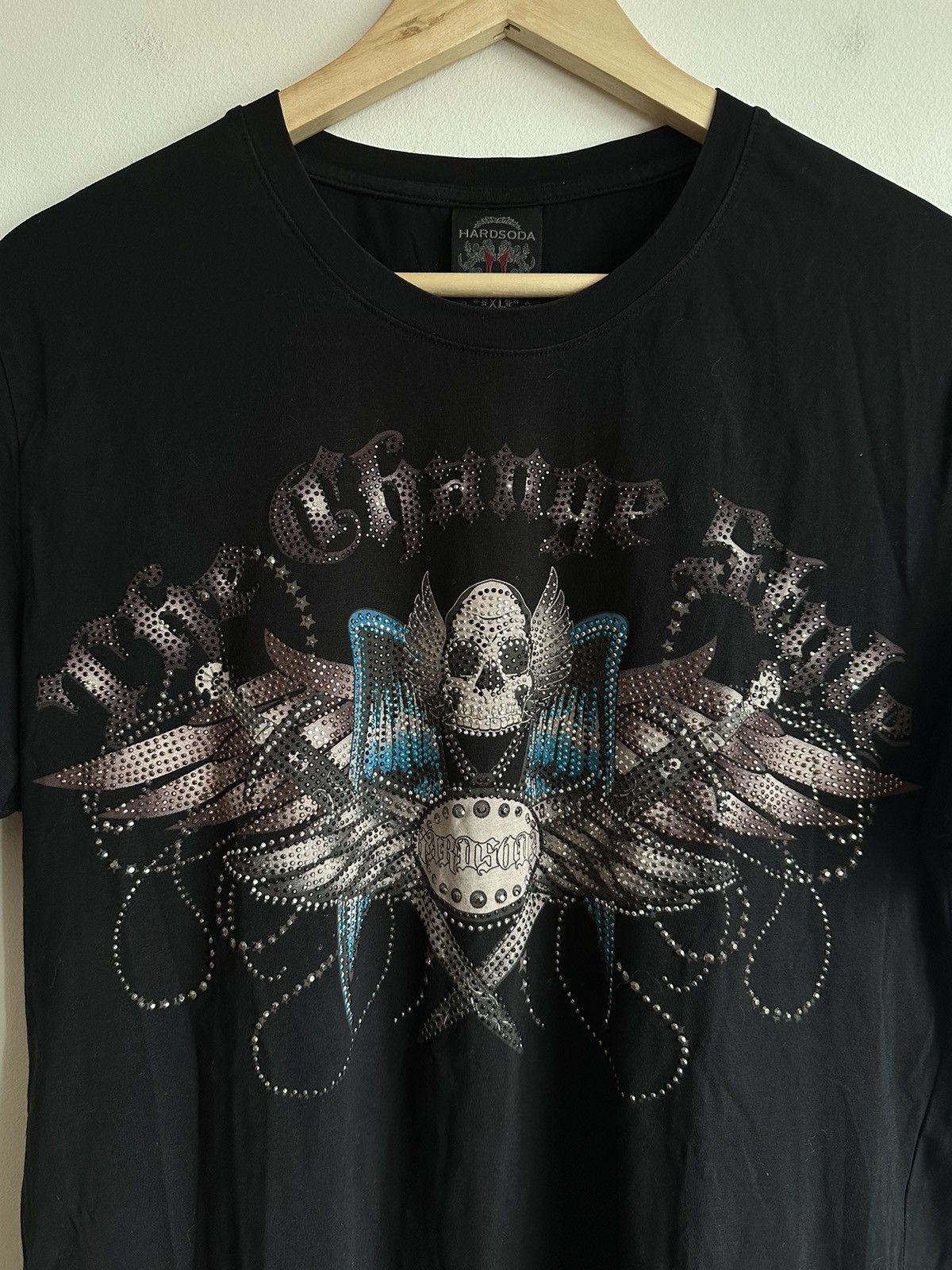 Other Hardsoda Tee y2k streetwear swag alternative rock punk metal Size US M / EU 48-50 / 2 - 2 Thumbnail