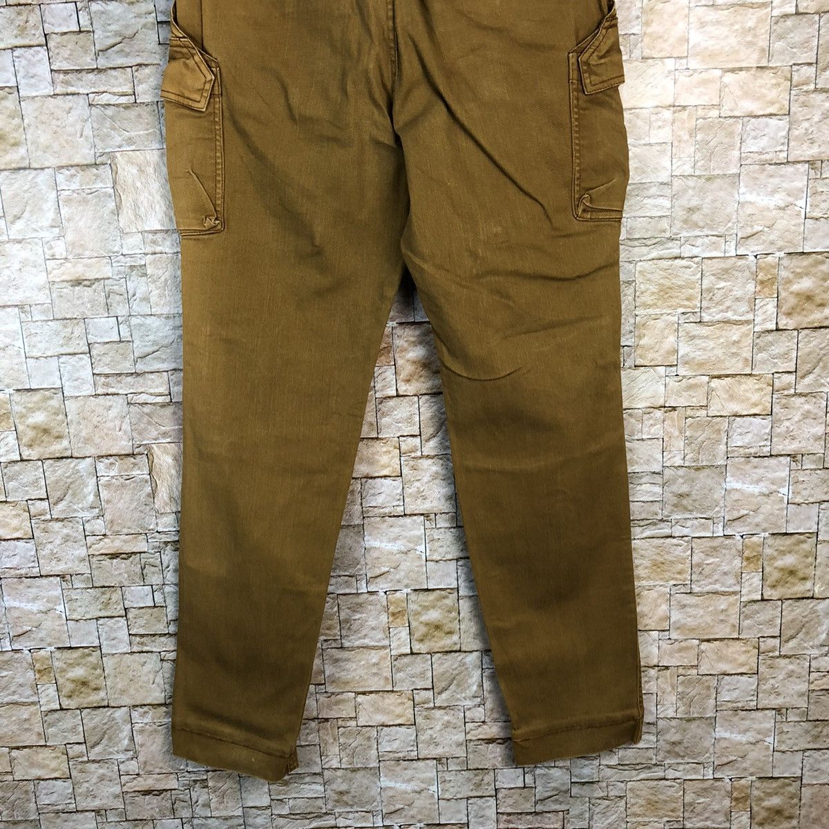 Japanese Brand Tkmixpice Brown utility Cargo big Multipocket Pants #A726 Size US 30 / EU 46 - 16 Thumbnail