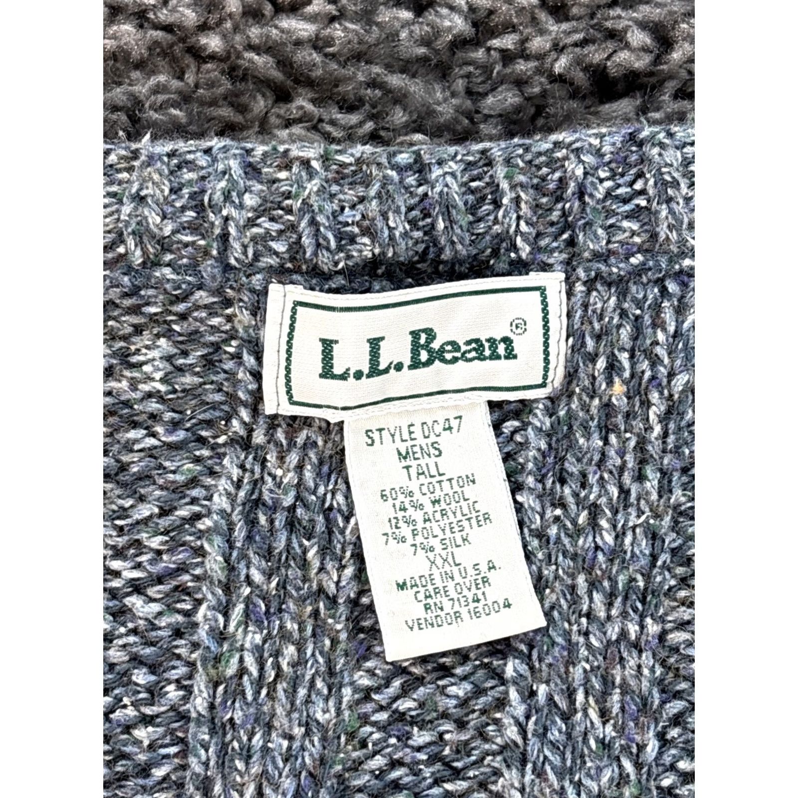 Vintage VINTAGE LL Bean Sweater Pullover Shirt? Size US XXL / EU 58 / 5 - 4 Thumbnail