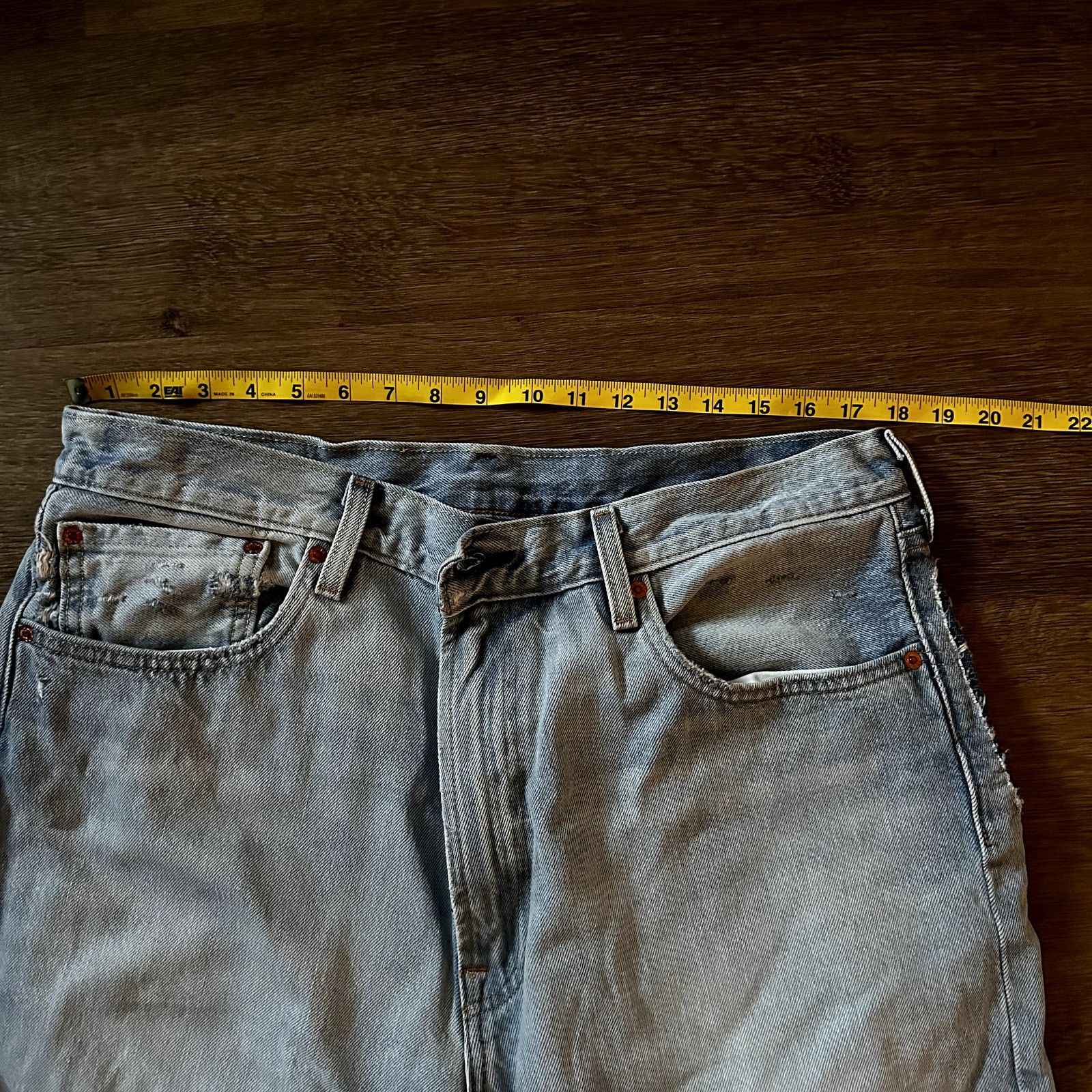 Levi's 551 Levi Z Authentic Straight Fit Mens Jeans Size US 36 / EU 52 - 3 Thumbnail
