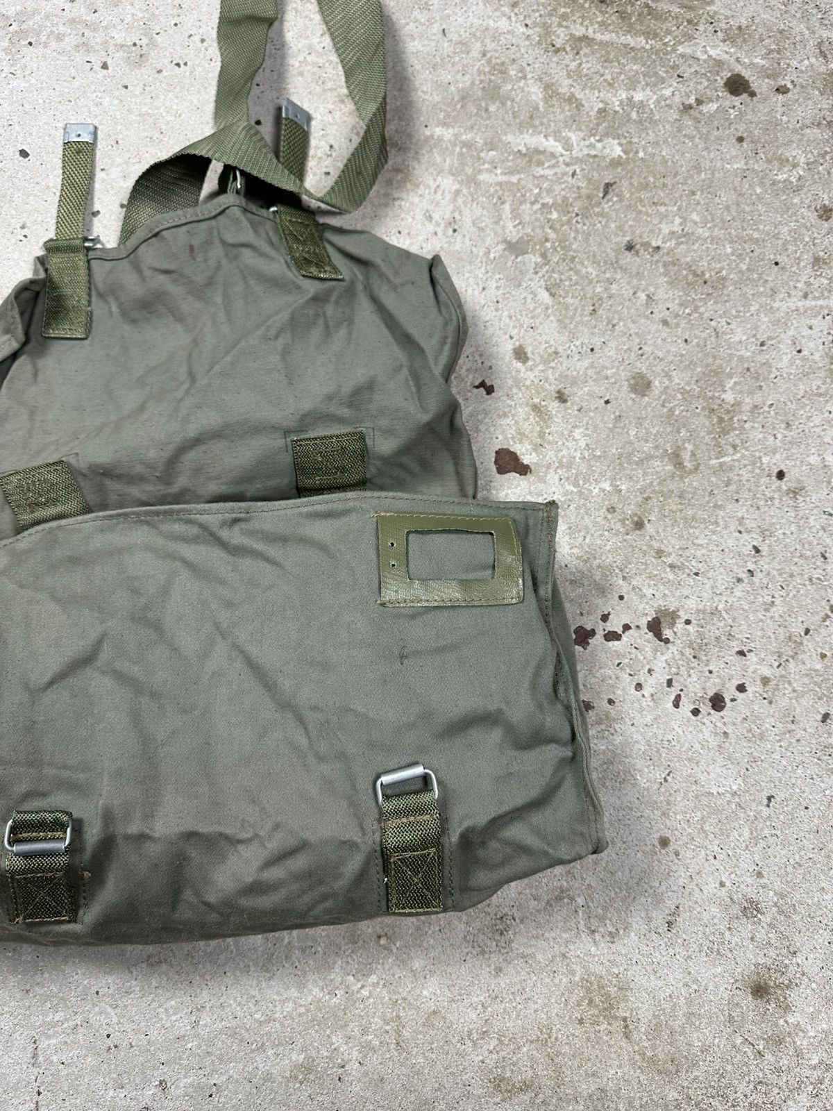Other Vintage 80s Green Military Army Messenger Crossbody Bag Size ONE SIZE - 7 Thumbnail