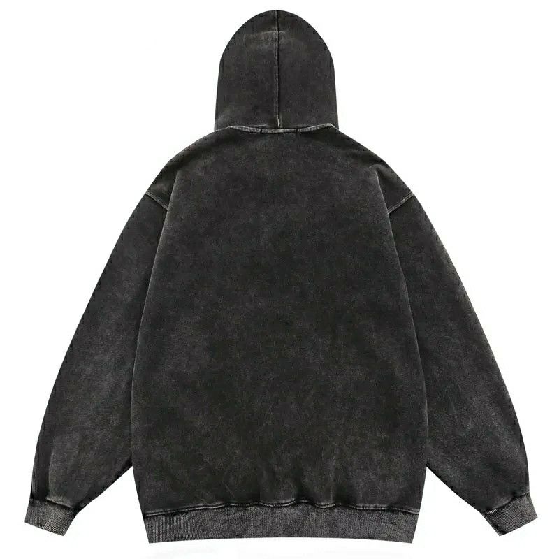 Other Vintage Washed Black Hoodie Size US L / EU 52-54 / 3 - 2 Thumbnail