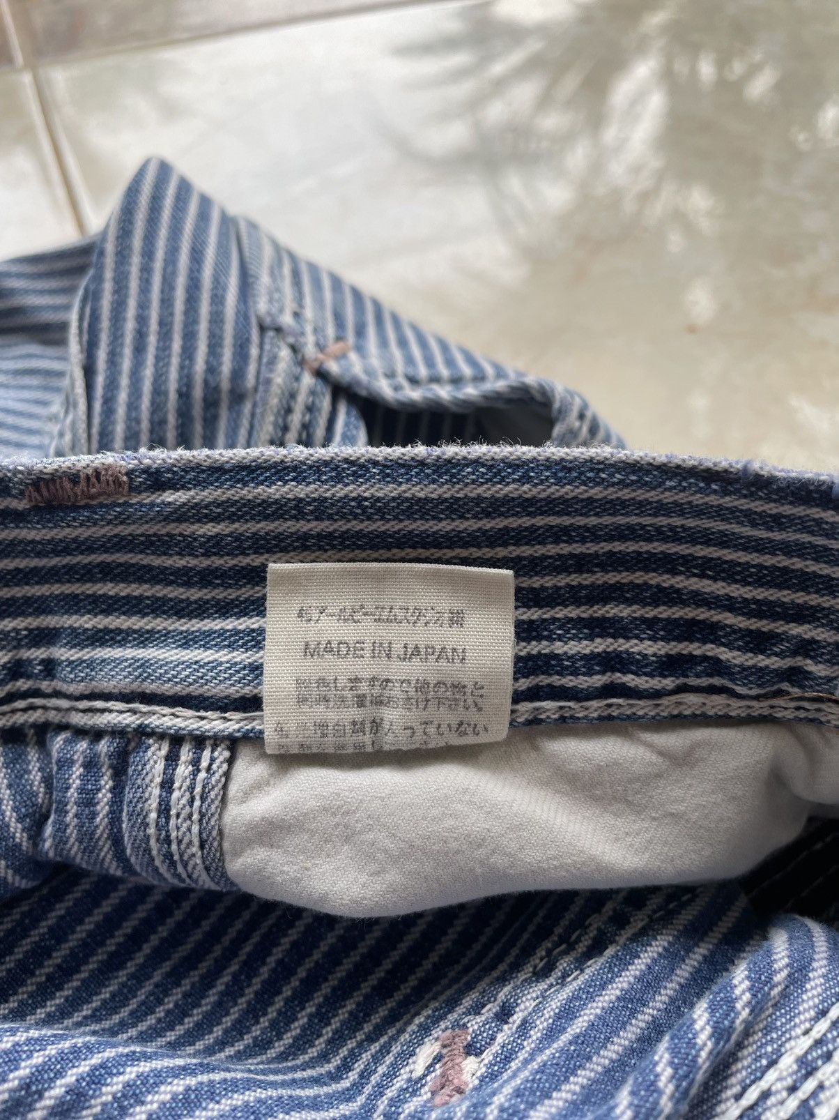 45rpm × Japanese Brand 45rpm Hickory Stripe Pants Size US 28 / EU 44 - 9 Thumbnail