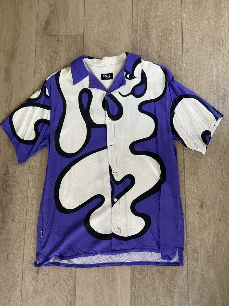 Dime Dime Open Collar Shirt Size US M / EU 48-50 / 2 - 1 Thumbnail