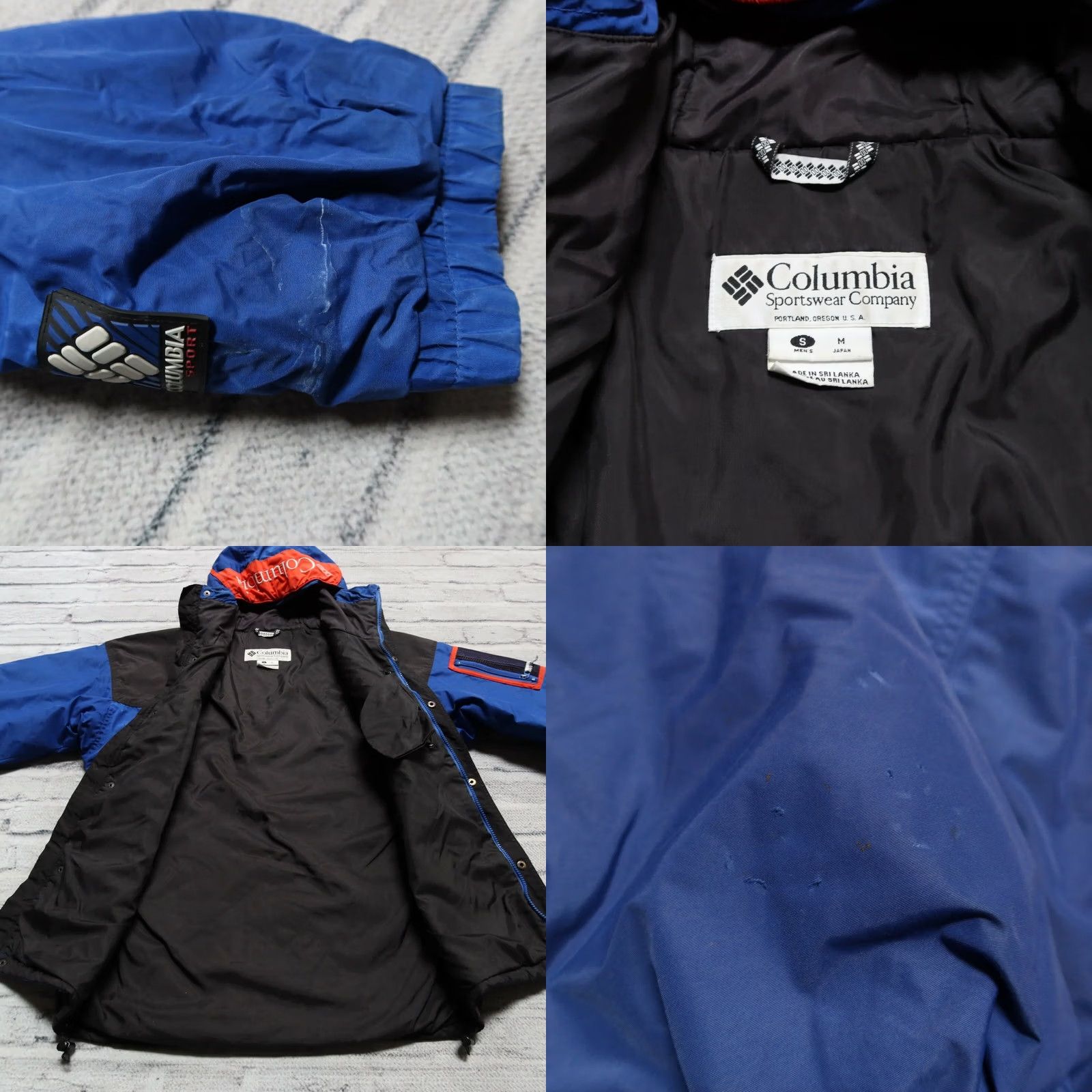 Vintage Vintage Columbia Sportswear Parka Jacket Mens XS Blue Jacket Size US S / EU 44-46 / 1 - 8 Thumbnail