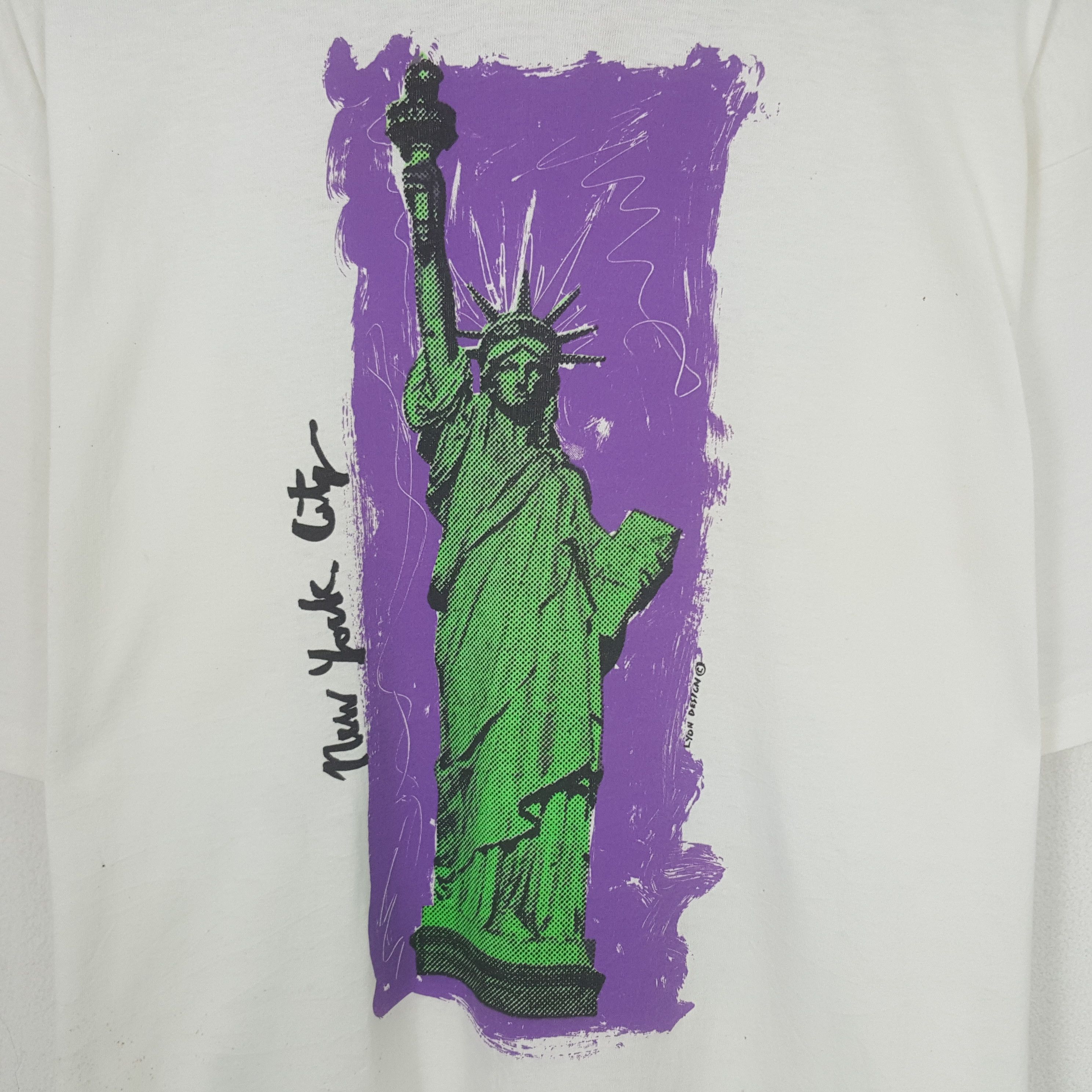 Other Vintage New York City T-shirt Size US XL / EU 56 / 4 - 2 Thumbnail