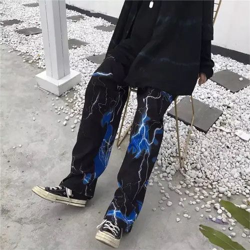 Jean lightning elastic pants Size US 32 / EU 48 - 2 Thumbnail