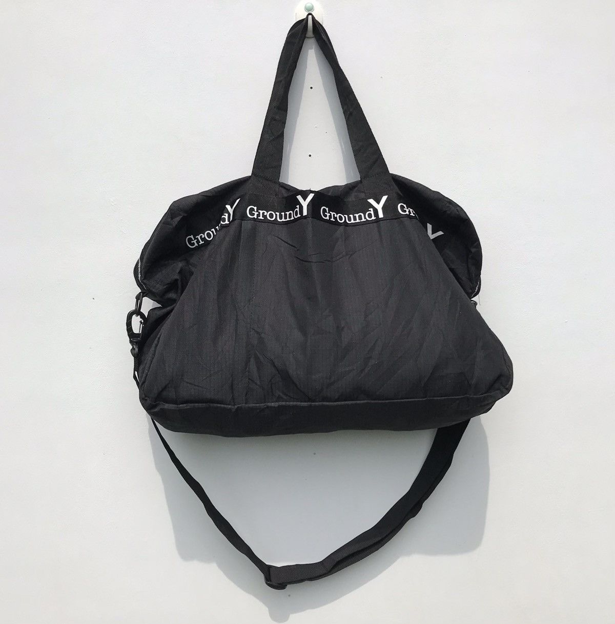 Ground Y Yohji Yamamoto Ground Y Bag Yohji Yamamoto Japanese Designer Size ONE SIZE - 2 Thumbnail