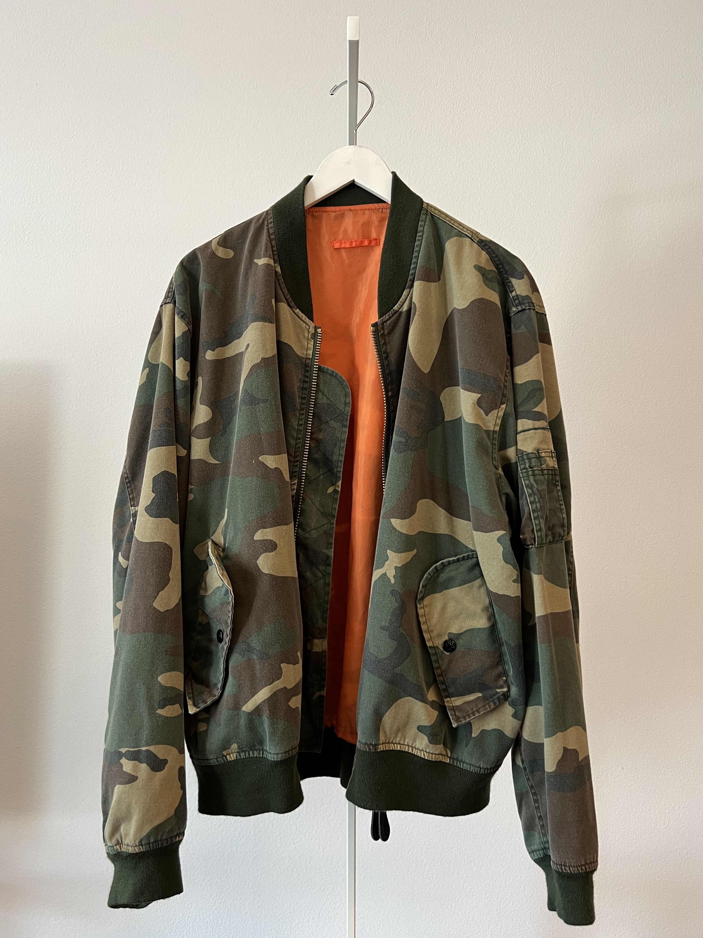 Fostex Garments Fostex MA-1 Jacket Raf Simons Blank | Grailed