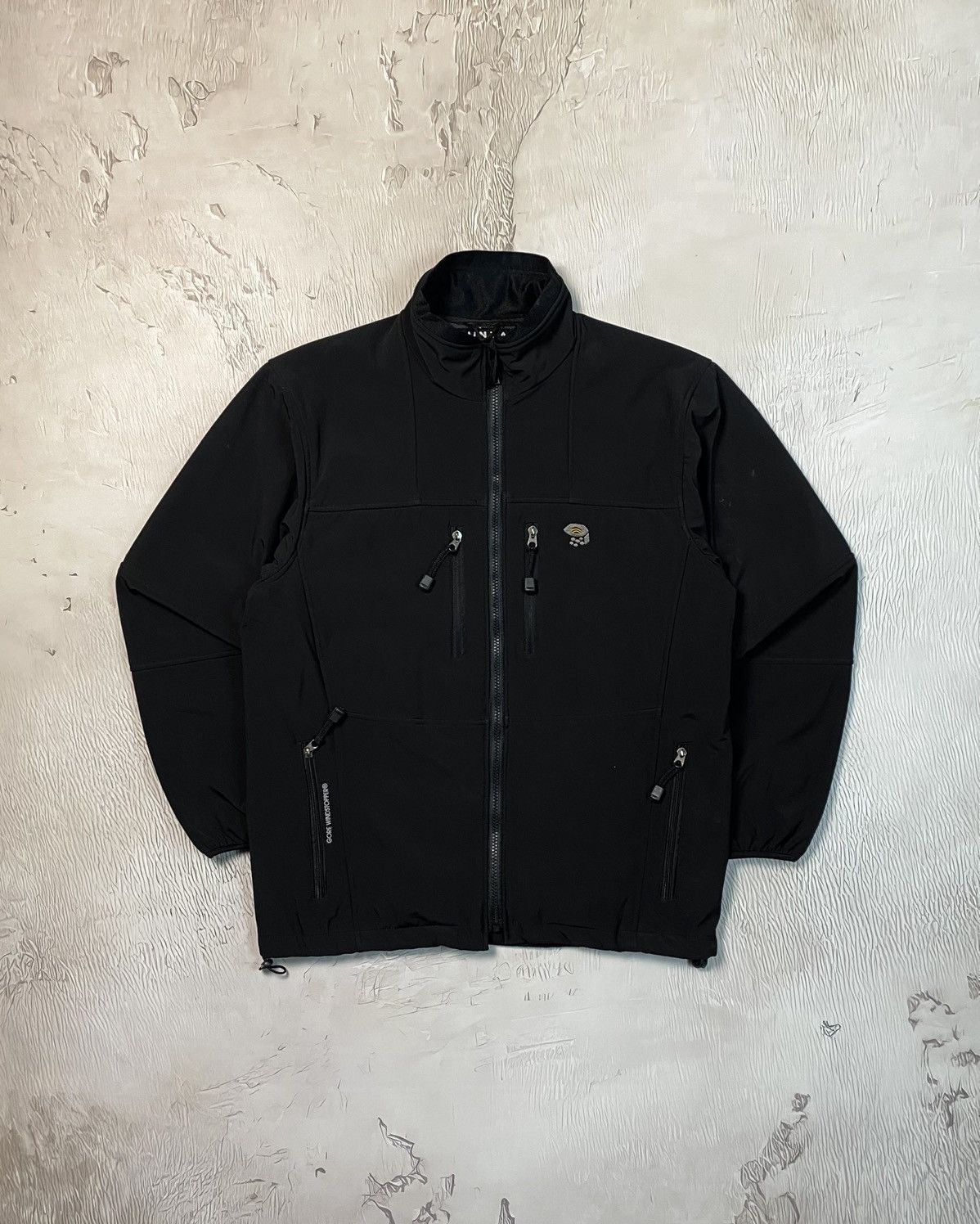 Mountain Hardwear Mountain Hardwear Y2K Gorpcore Black Logo Softshell jacket Size US L / EU 52-54 / 3 - 3 Thumbnail