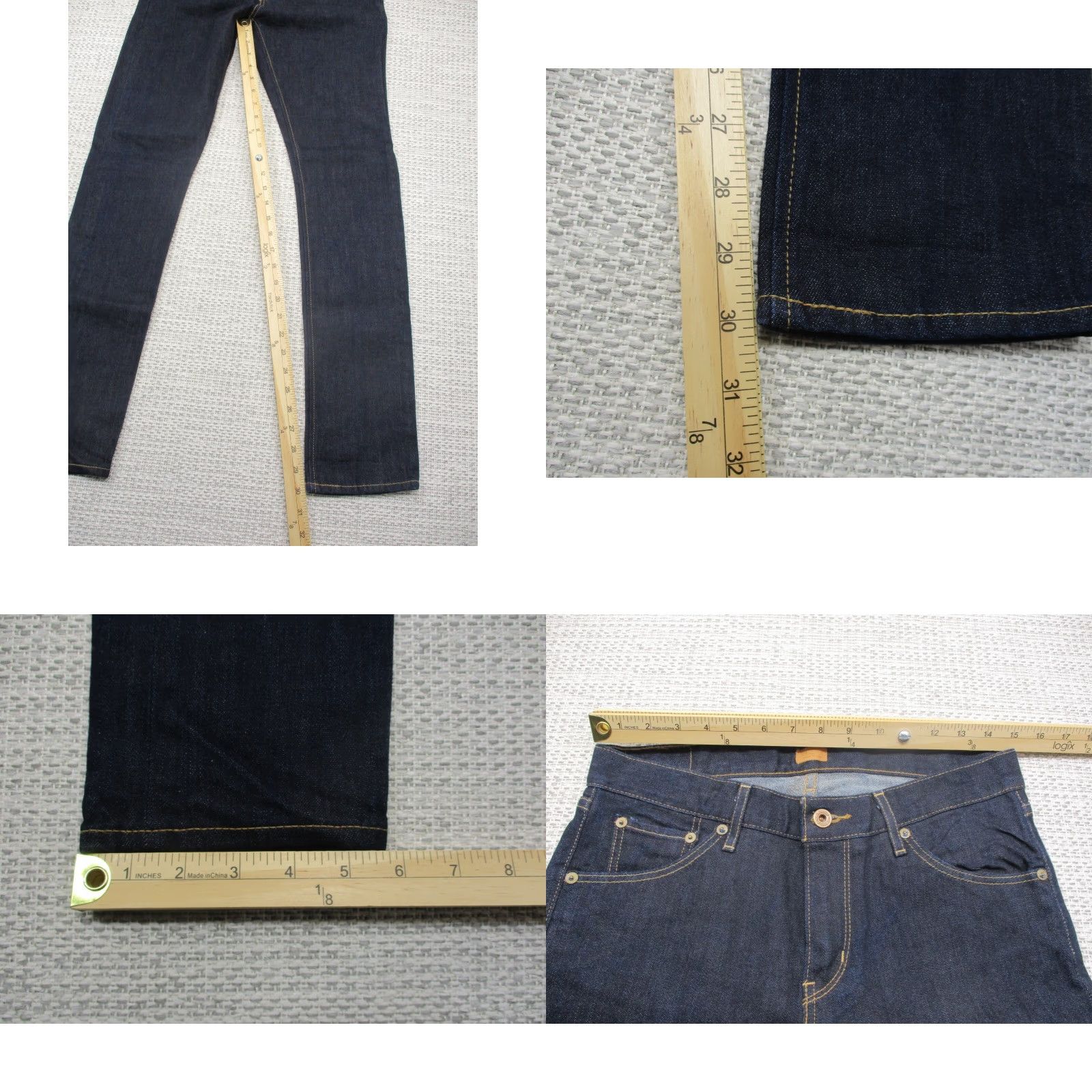 Levi's VINTAGE Levi's Denim Jeans 28 Women's Zip Fly Regular Fit Blue 5-Pocket Retro 80s 90s Bohemian Hippie Hipster USA Made Mint Condition Size 28" / US 6 / IT 42 - 8 Thumbnail