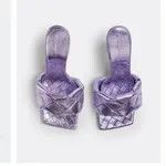 Bottega Veneta o1loc1c0824 608854 Lido Mule in Lilac Size US 9.5 / IT 39.5 - 6 Thumbnail