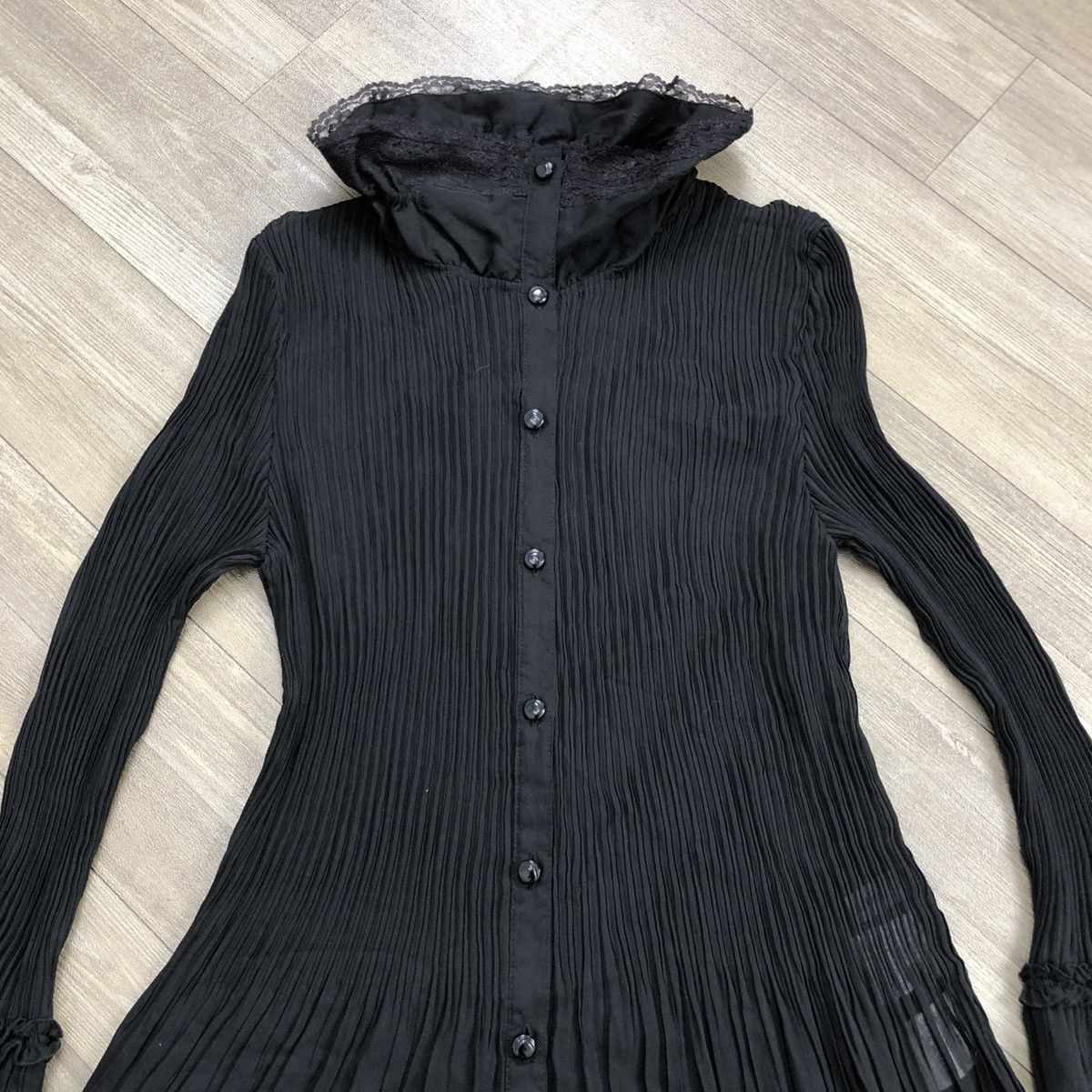 Japanese Brand × Vintage Issey Miyake Pleats Please Inspired Evercube Dress Button Up Size M / US 6-8 / IT 42-44 - 3 Thumbnail