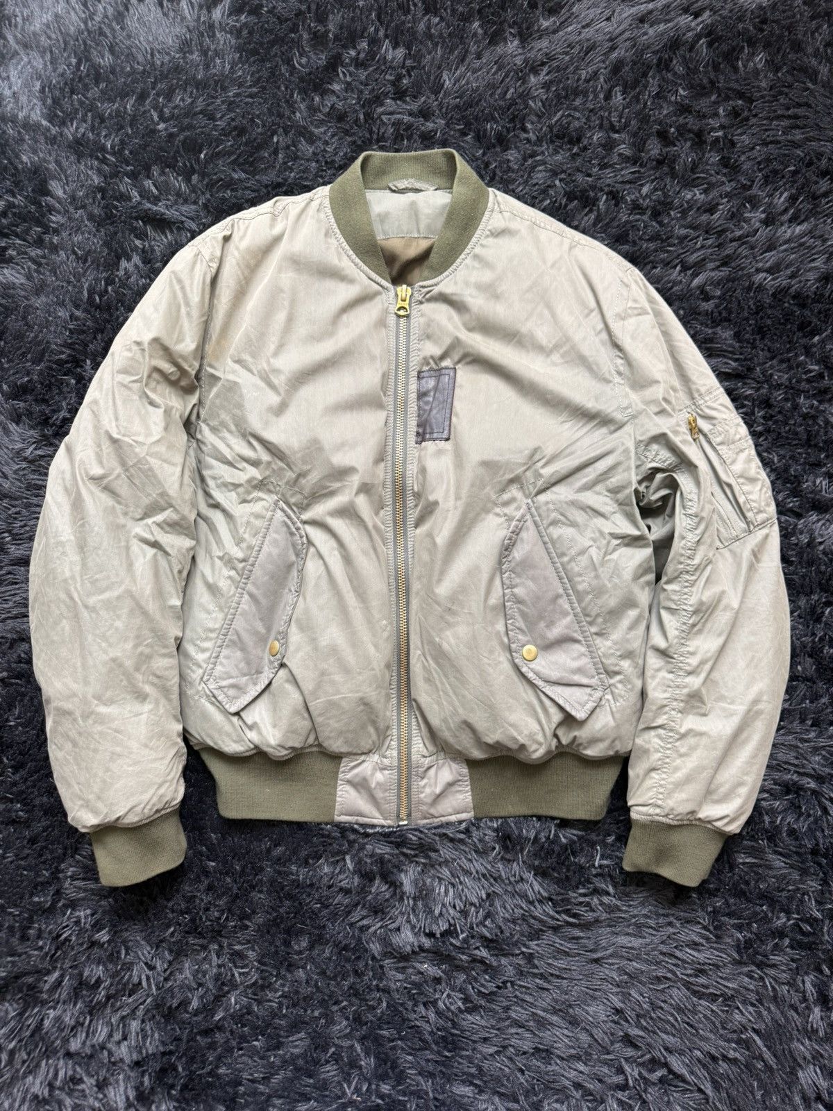 Acne Studios PSS15 Fuel Tech Bomber Jacket | Grailed