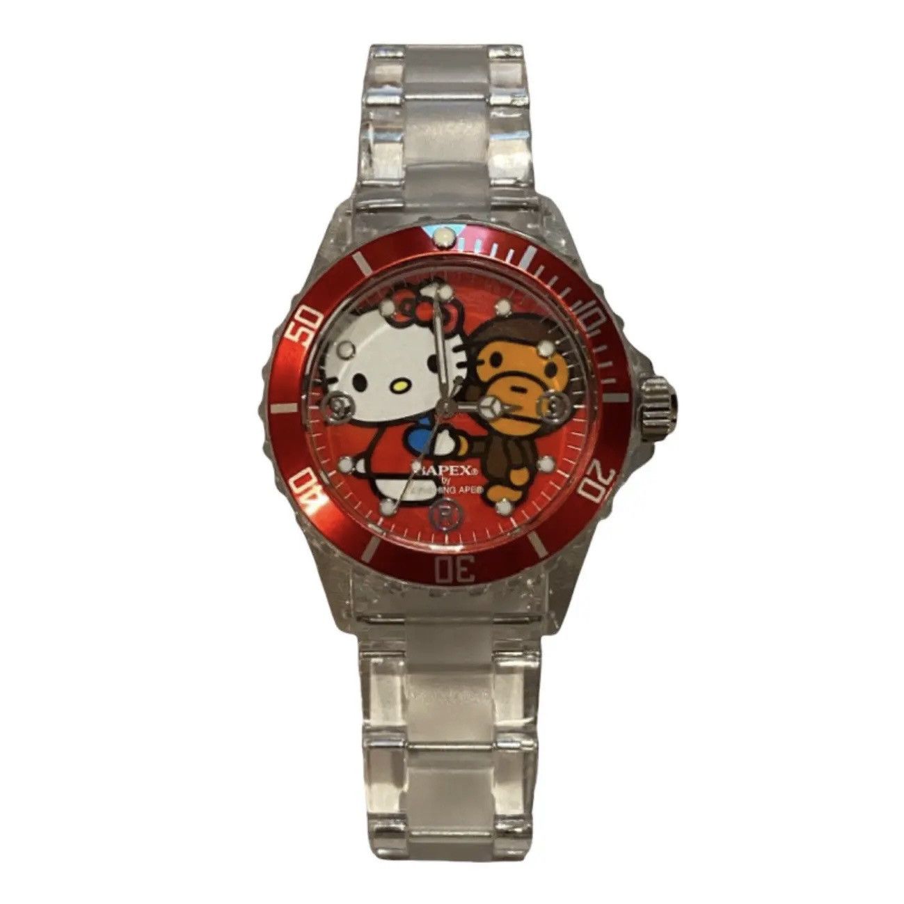 Bape 2010 Baby Milo x Sanrio Hello Kitty Bapex Watch Size ONE SIZE - 1 Thumbnail