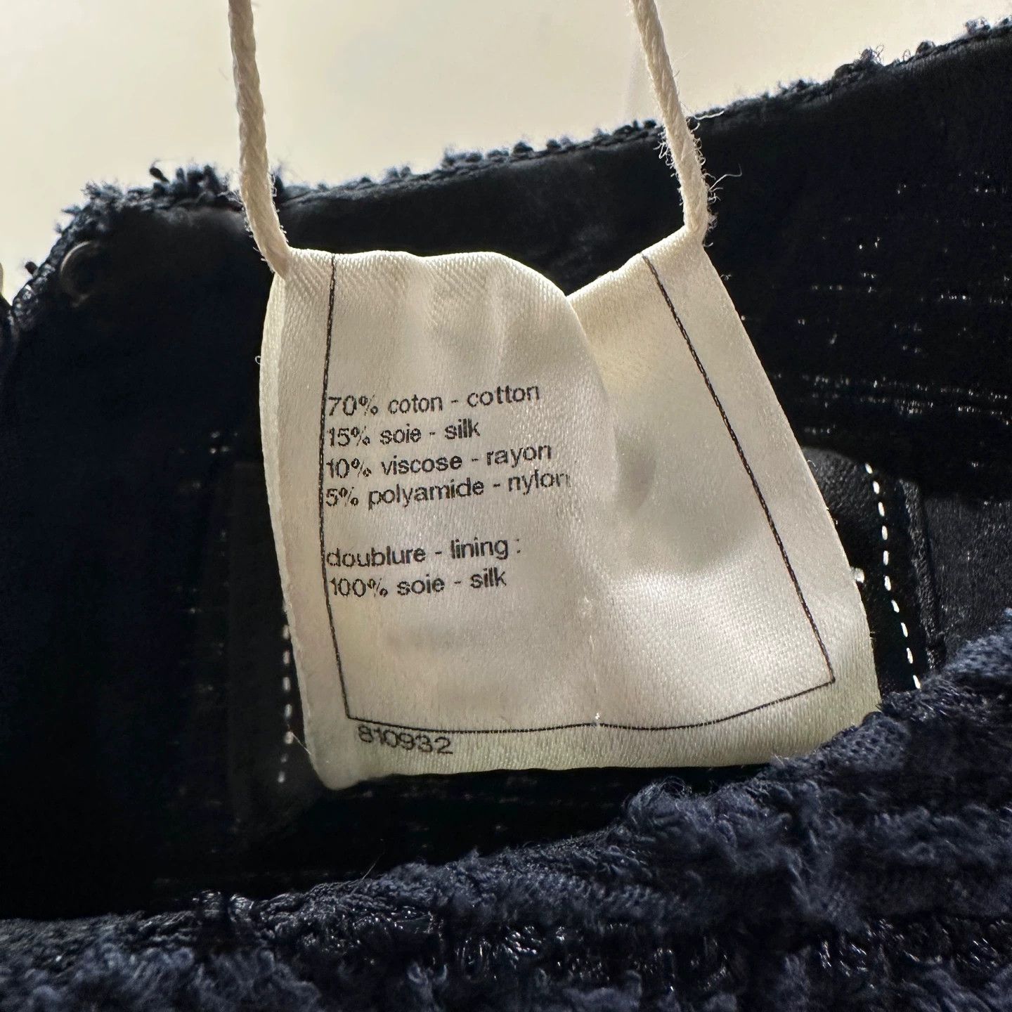 Chanel Chanel may252 tweed cotton dress 34 Size XS / US 0-2 / IT 36-38 - 7 Thumbnail