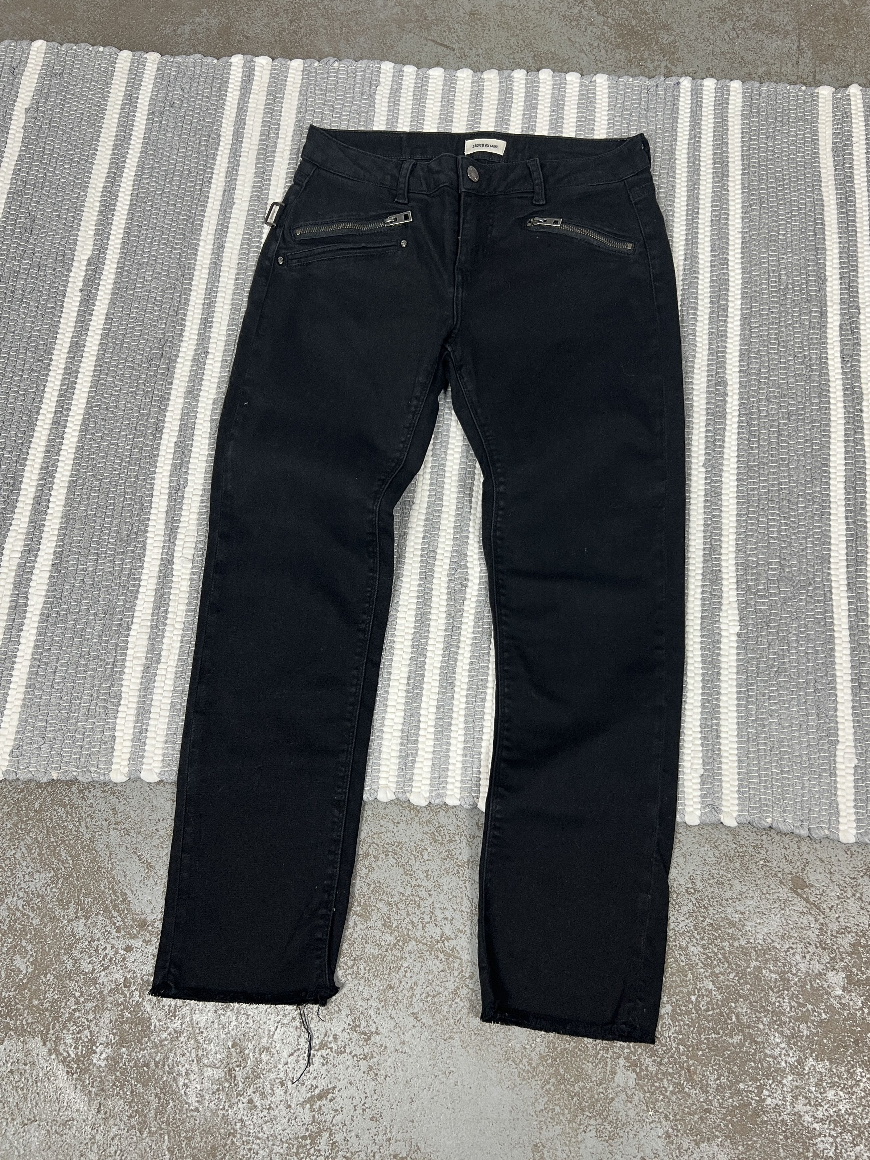 Zadig & Voltaire Zadig & Voltaire Black Jeans Denim Pants Size 27" / US 4 / IT 40 - 1 Thumbnail