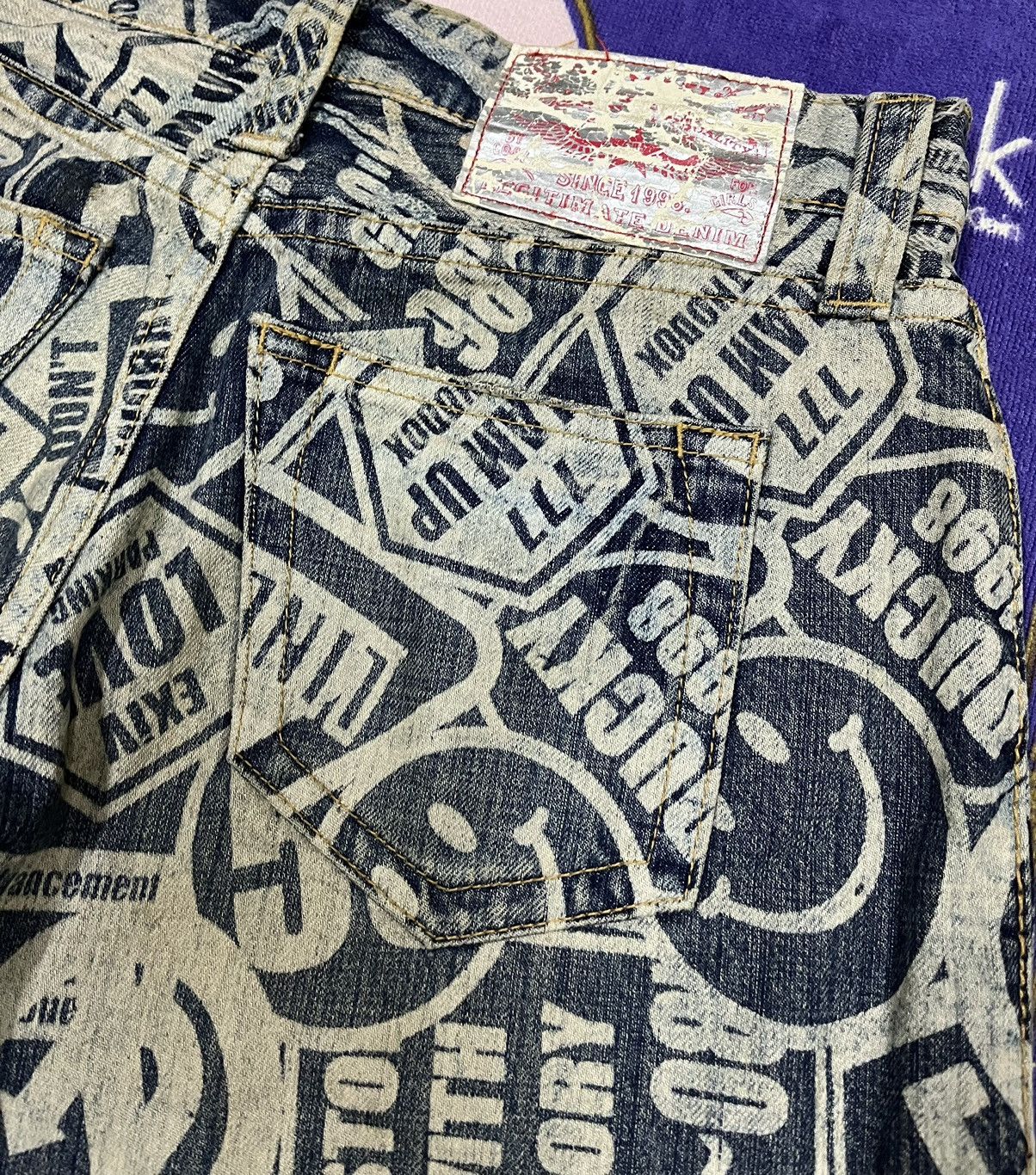 Japanese Brand 💸BindingOffer💸 CO&LU Rare Design Denim Pant Size US 32 / EU 48 - 9 Thumbnail