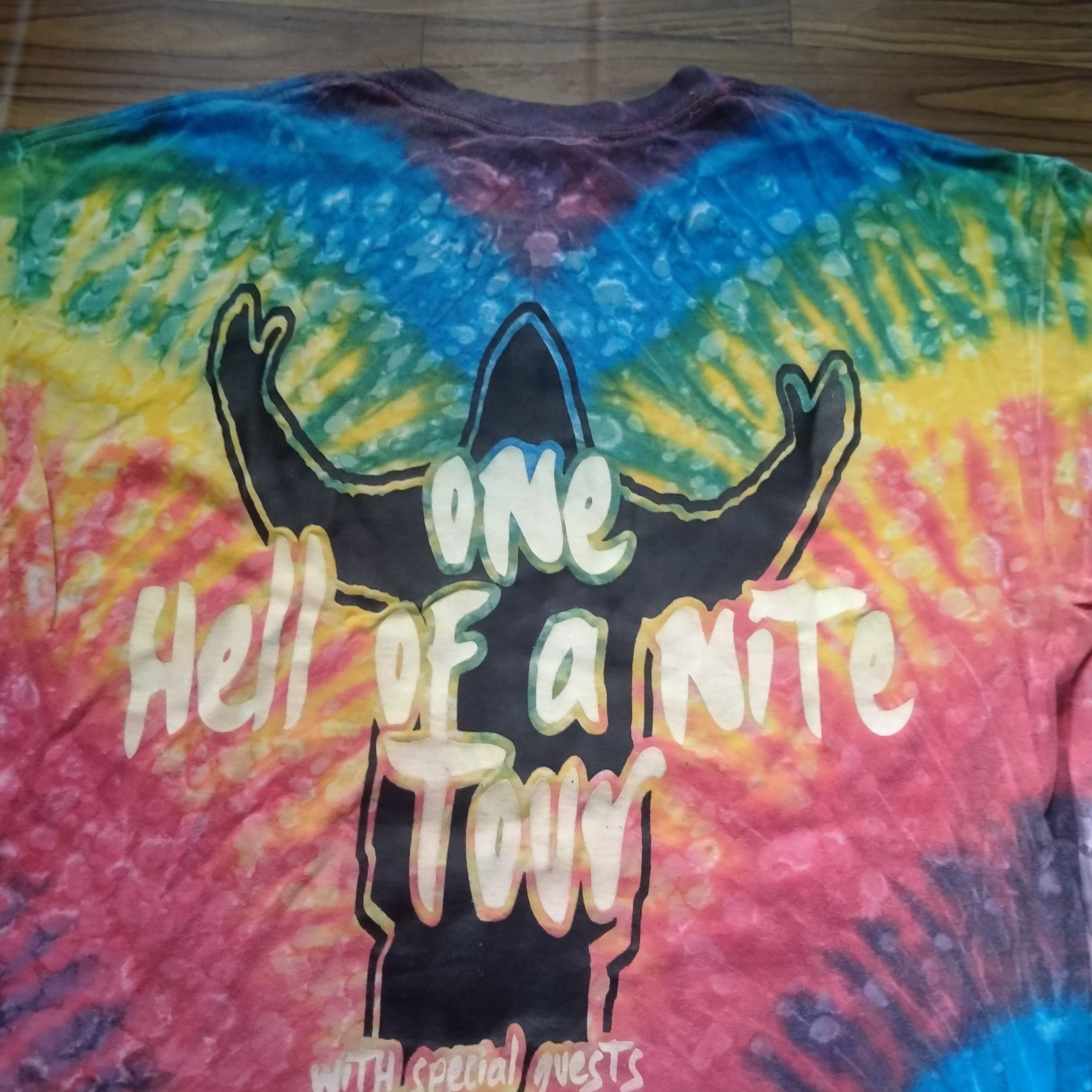 Rap Tees Chris Brown "One Hell Of A nite" Tour Tshirt Size US L / EU 52-54 / 3 - 4 Thumbnail