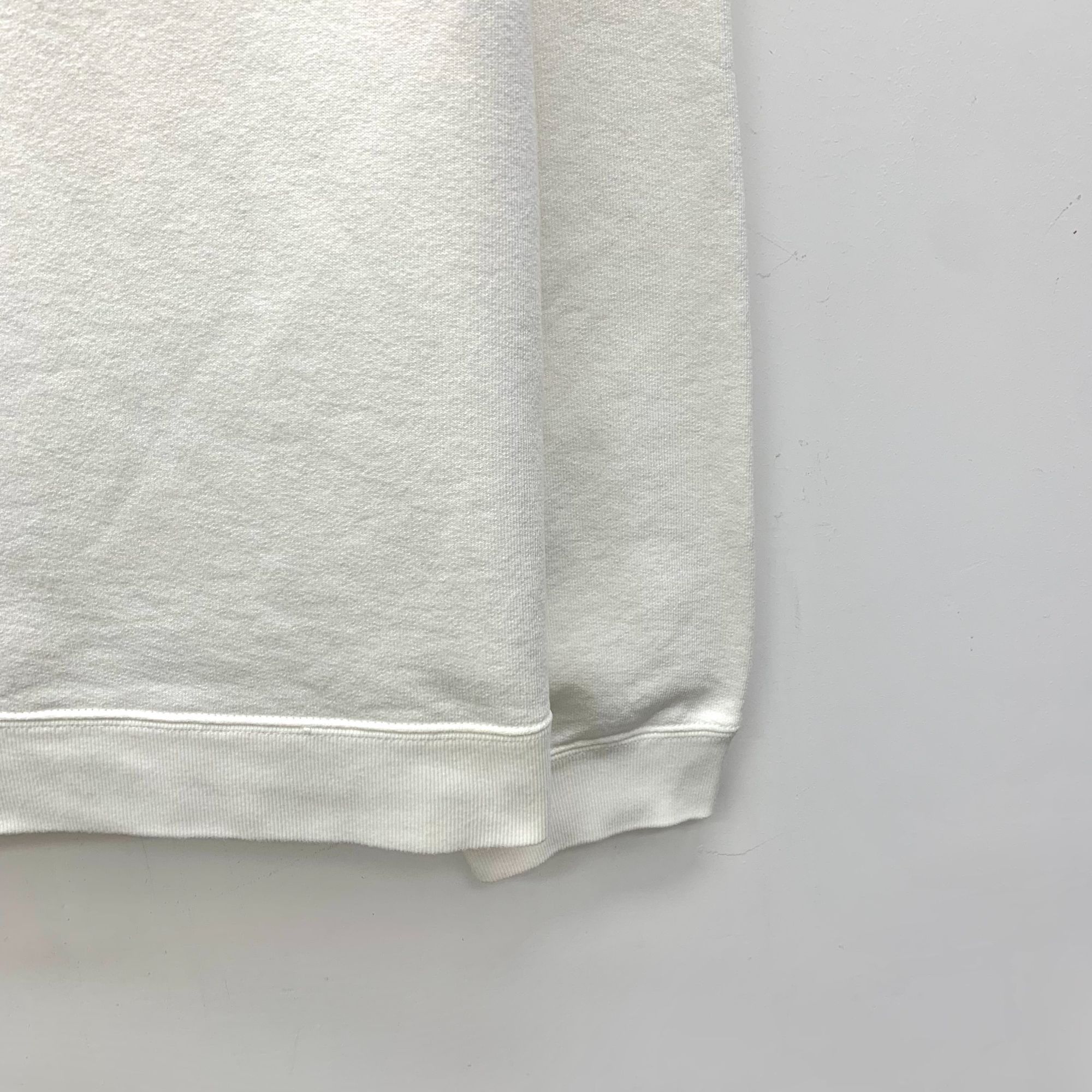 Gucci Gucci White Letter Mirror Print Cotton Round-Neck Long-Sleev Size L / US 10 / IT 46 - 6 Thumbnail