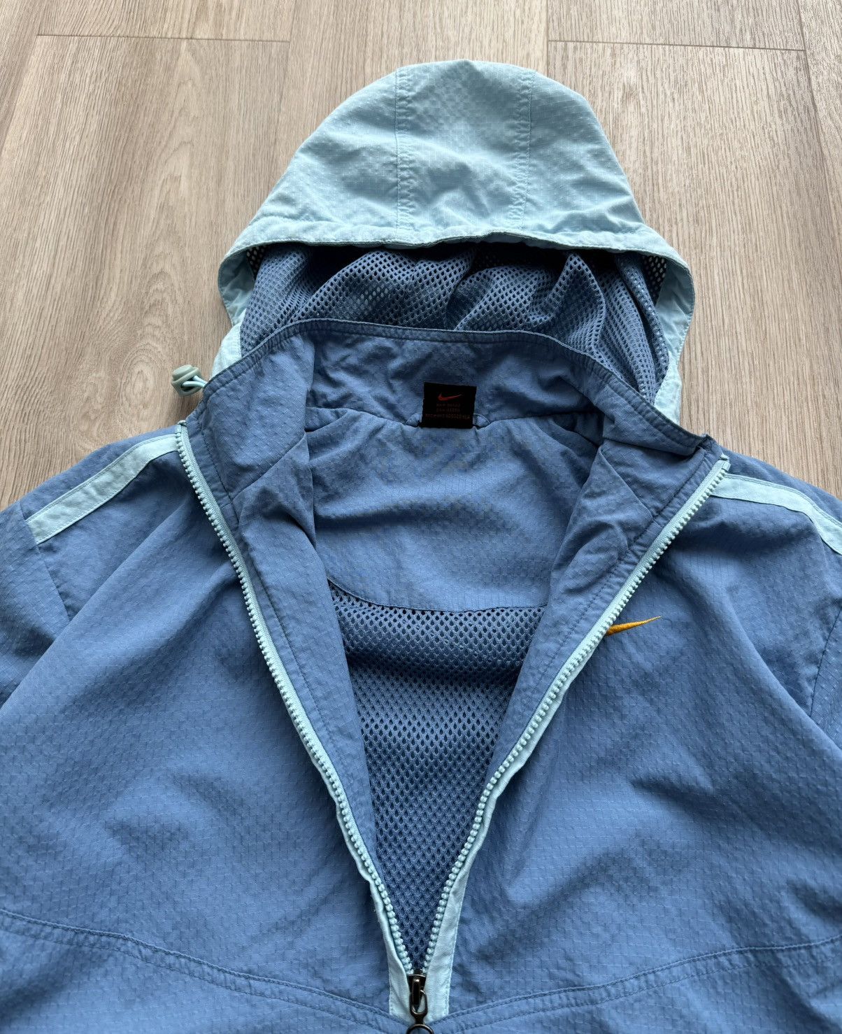 Nike Vintage Nike Blue Anorak Jacket Size US L / EU 52-54 / 3 - 6 Thumbnail