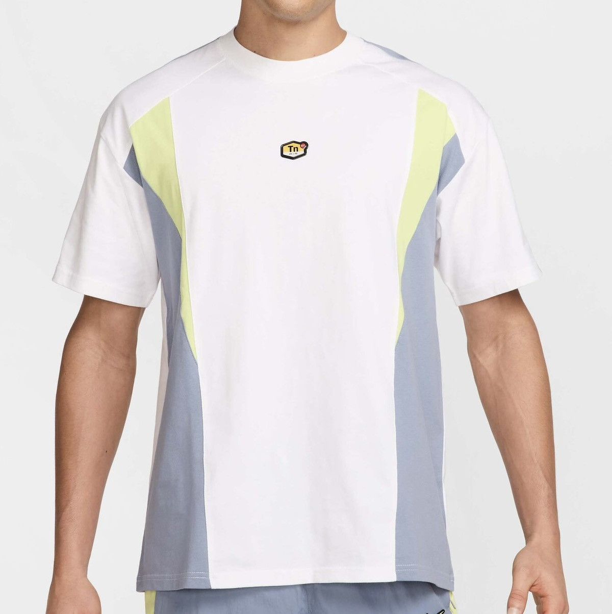 Nike NWT Nike TN Sportswear T-Shirt White Cotton Loose Fit Size L Size US L / EU 52-54 / 3 - 8 Thumbnail