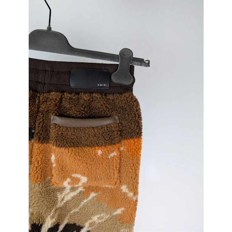 Amiri o1rshd1 Tie Dye Track Pant in Orange / Black Size US 30 / EU 46 - 15 Thumbnail