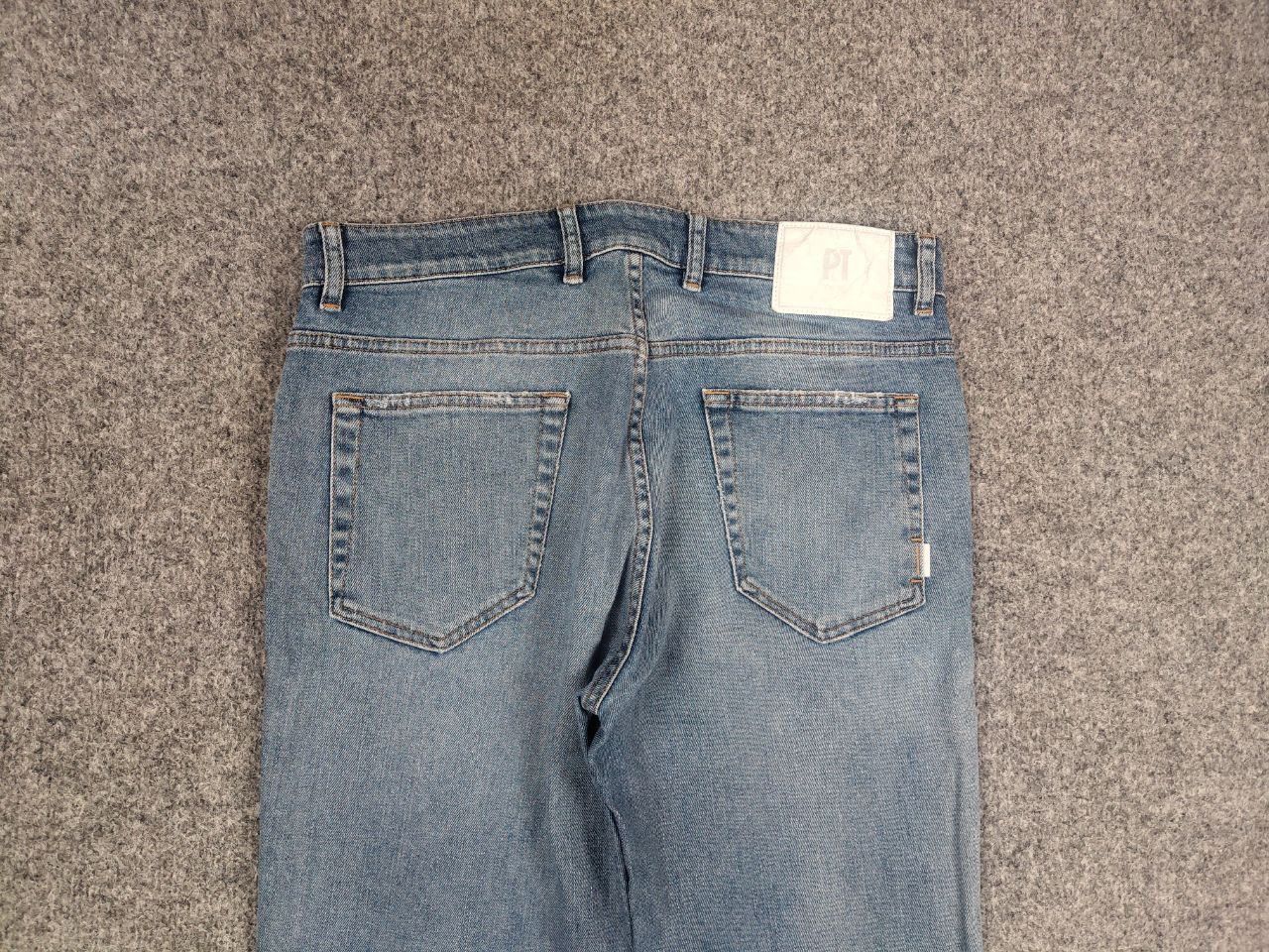 PT Torino PT Torino Reggae Design Ankle Wash blue Denim Jeans Size US 33 - 8 Thumbnail