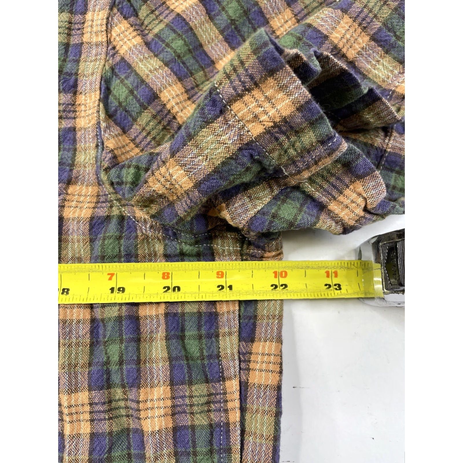Ralph Lauren Ralph Lauren Denim & Supply Button-Up Shirt Pear l Snap Plaid Multicolor Large Men Shirt Size US L / EU 52-54 / 3 - 6 Thumbnail