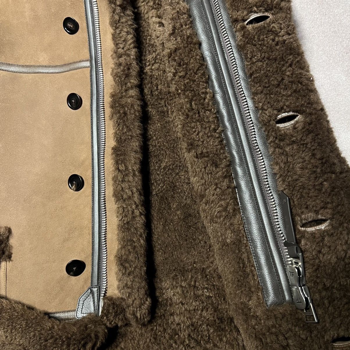 Tom Ford Tom Ford Shearling Coat in Medium Size US M / EU 48-50 / 2 - 7 Thumbnail
