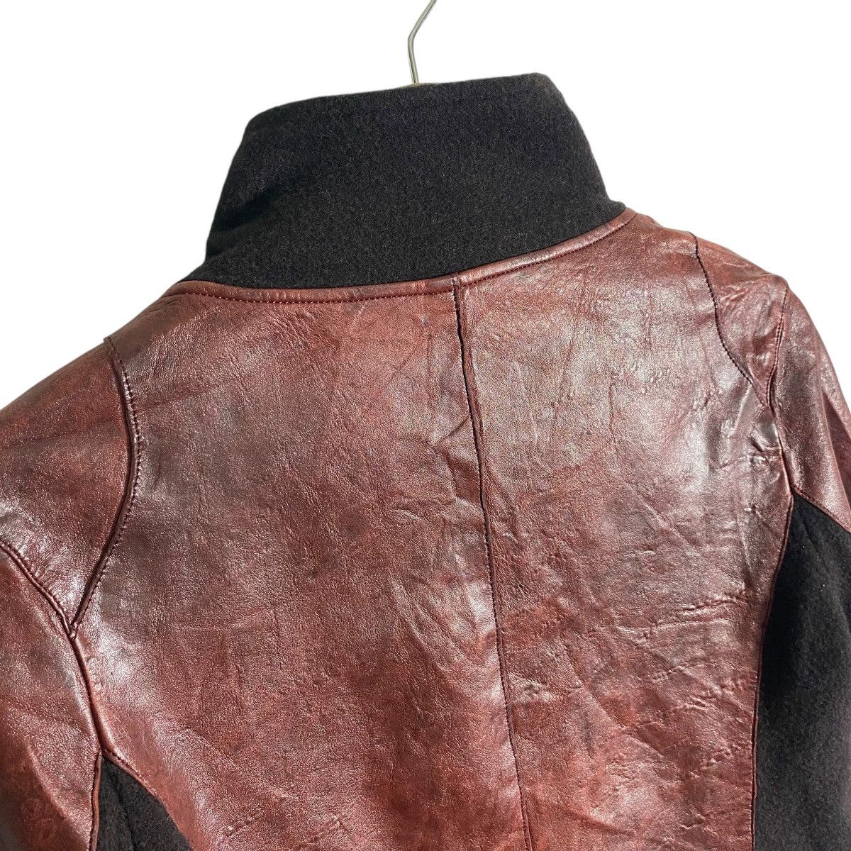Johnbull × Leather × Vintage Vintage Johnbull Simple Leather Jacket Button M Size Size US M / EU 48-50 / 2 - 11 Thumbnail