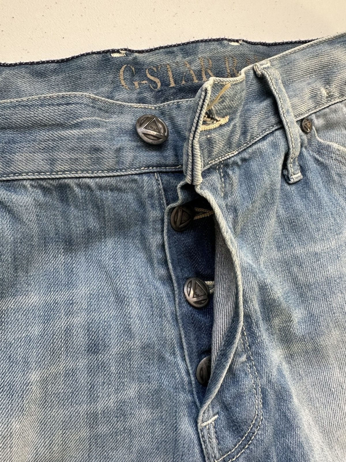 G-Star × If Six Was Nine × Vintage Vintage Y2k G Star Raw 96 Baggy Jeans Size US 30 / EU 46 - 10 Thumbnail