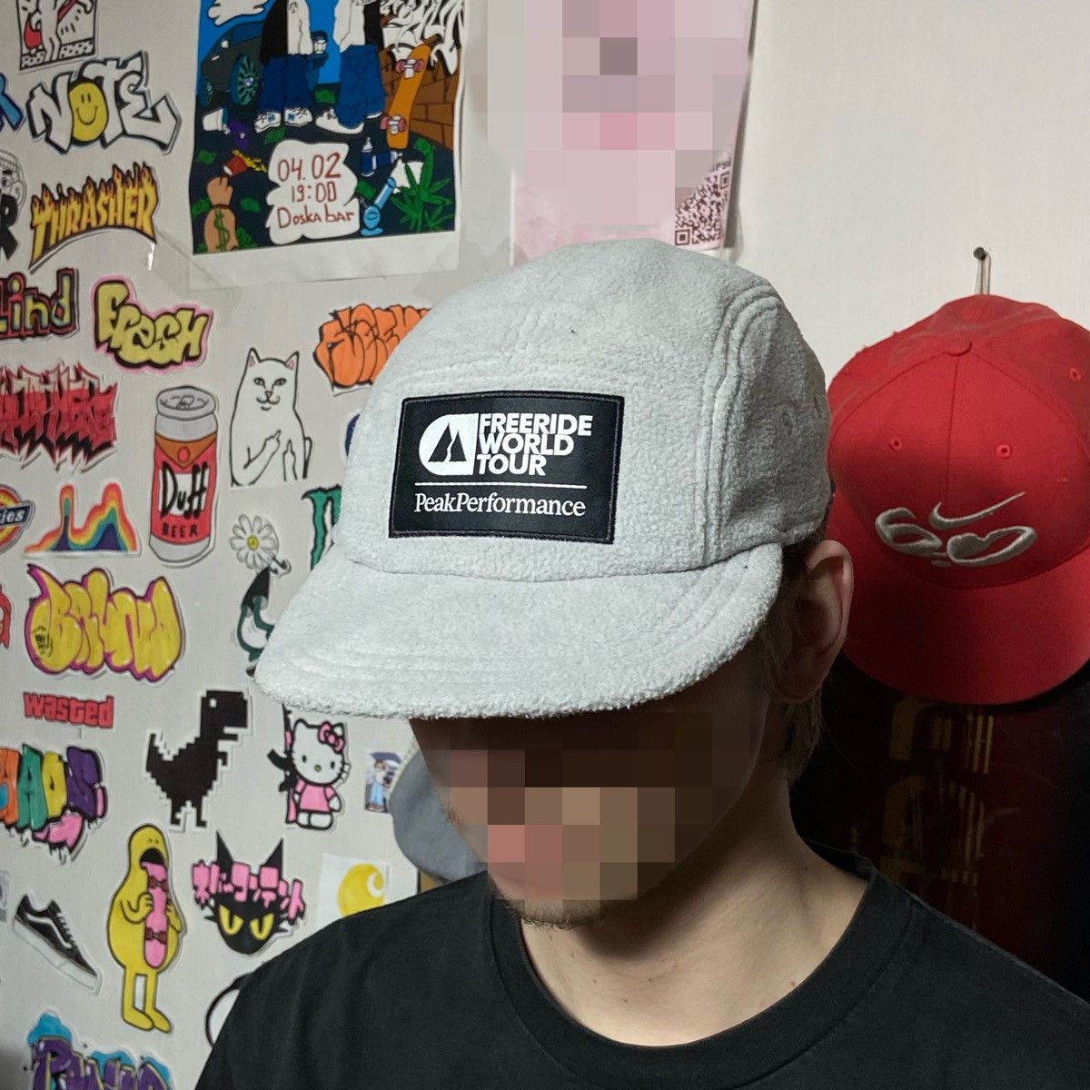 Peak Performance 📌 Peak Performance 5-Panel Grey Fleece Cap Size ONE SIZE - 1 Thumbnail