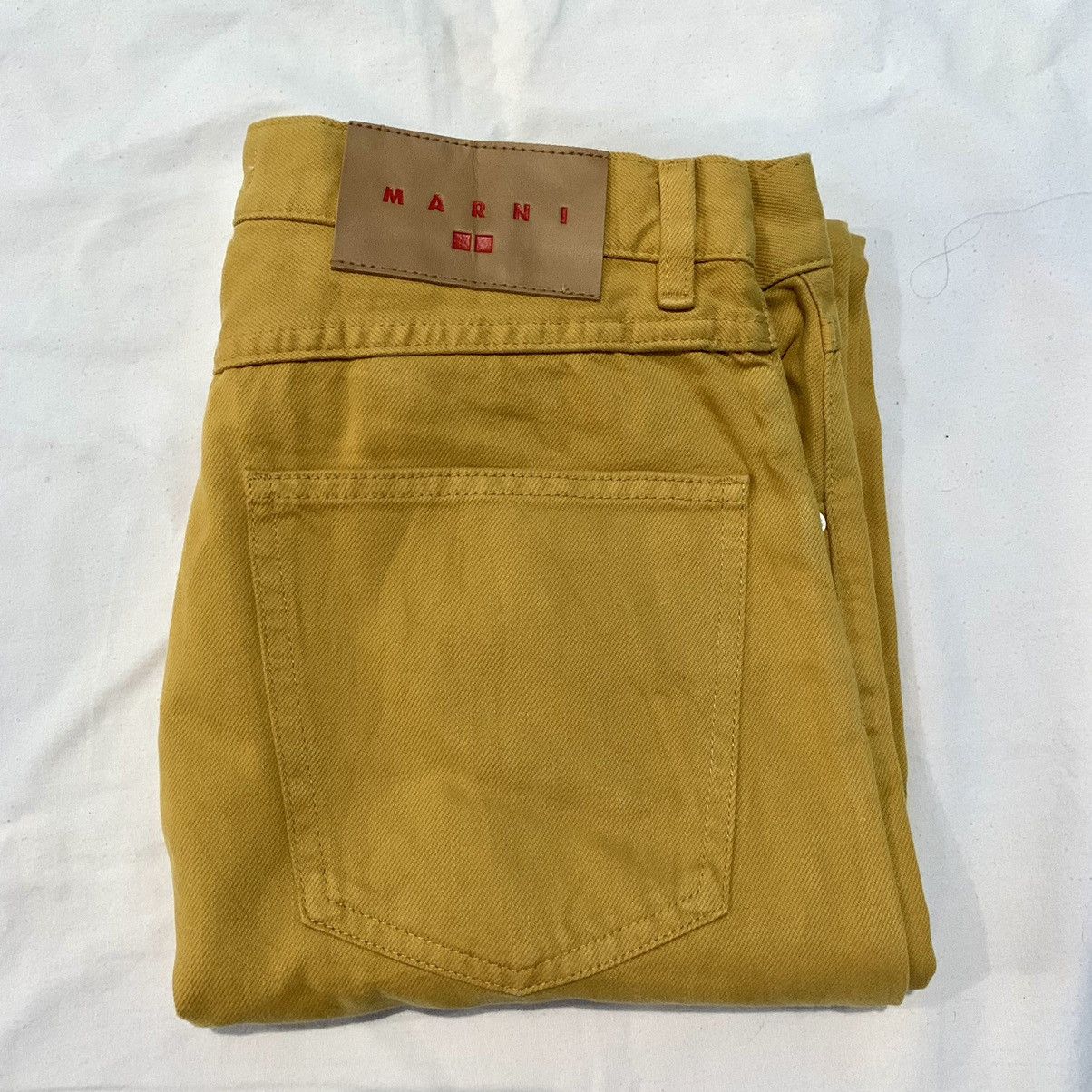 NWT Marni store x Uniqlo flare jeans!