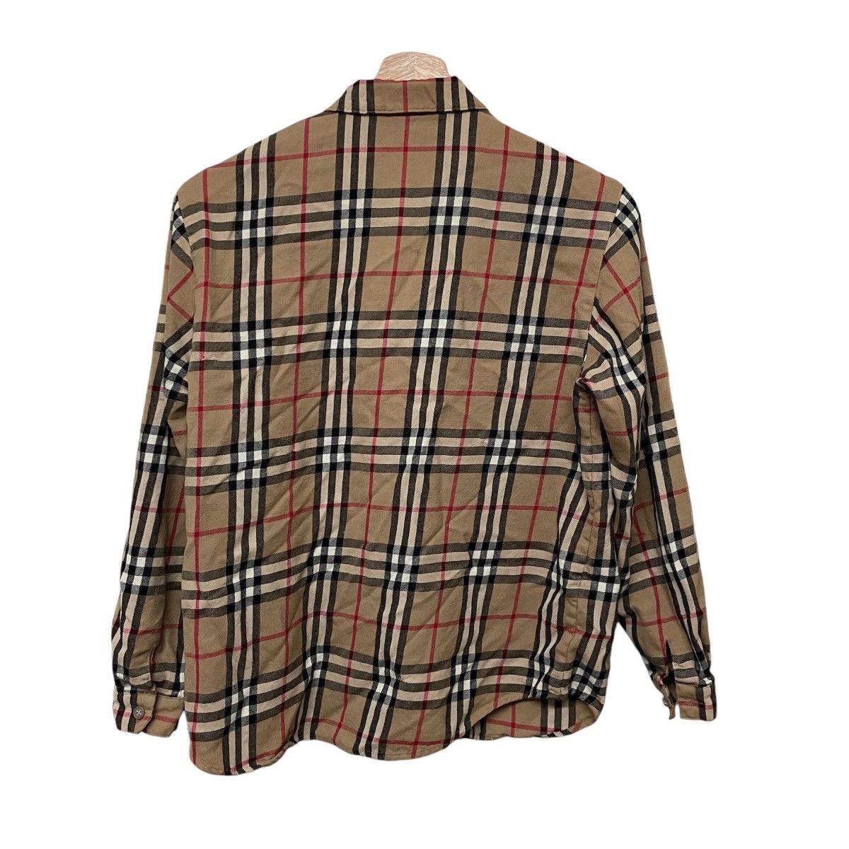 Burberry × Designer × Vintage Vintage Burberrys Nova Check Shirt Size S / US 4 / IT 40 - 2 Thumbnail