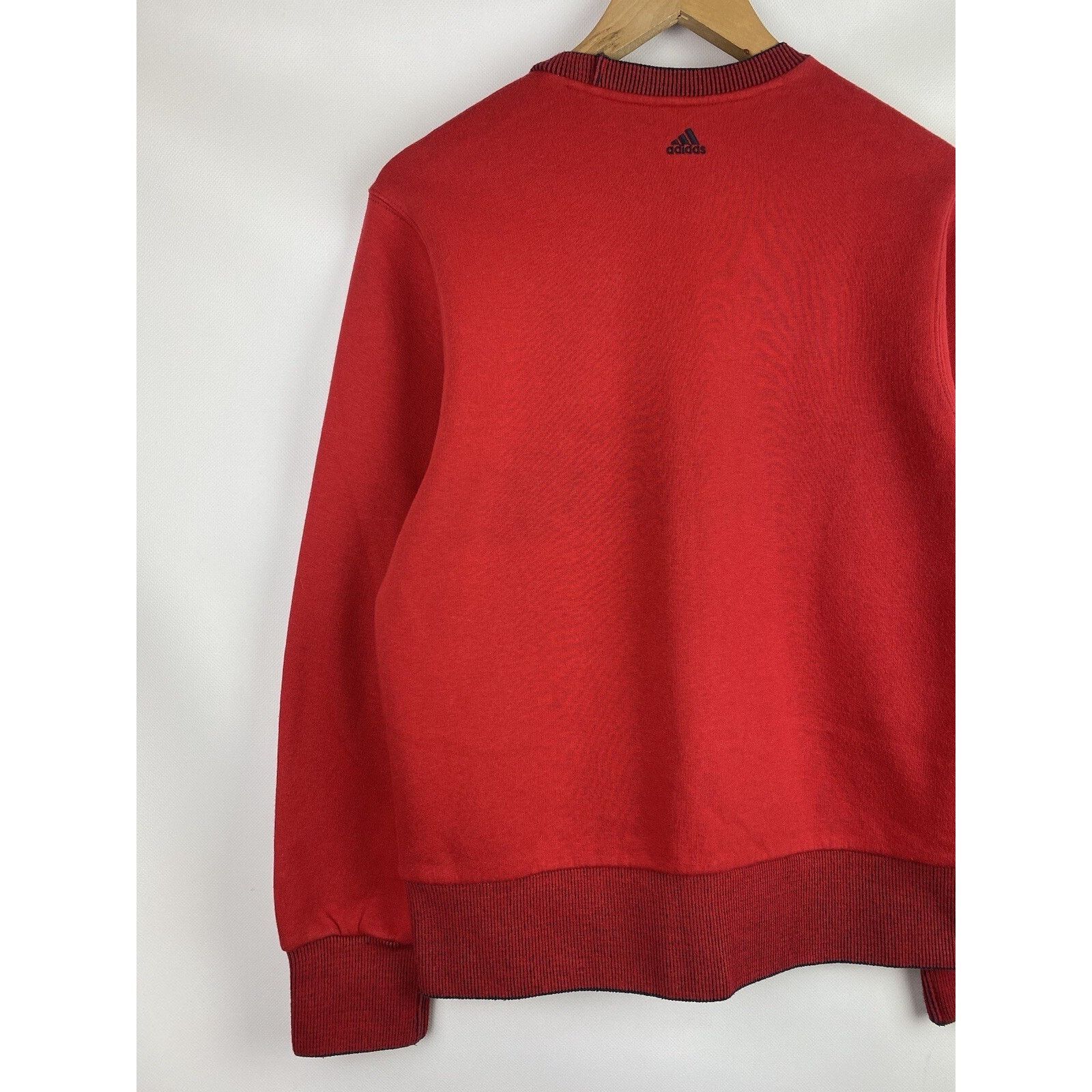 Adidas Adidas vintage big logo sweatshirt pullover size Xs / S Size US XS / EU 42 / 0 - 10 Thumbnail