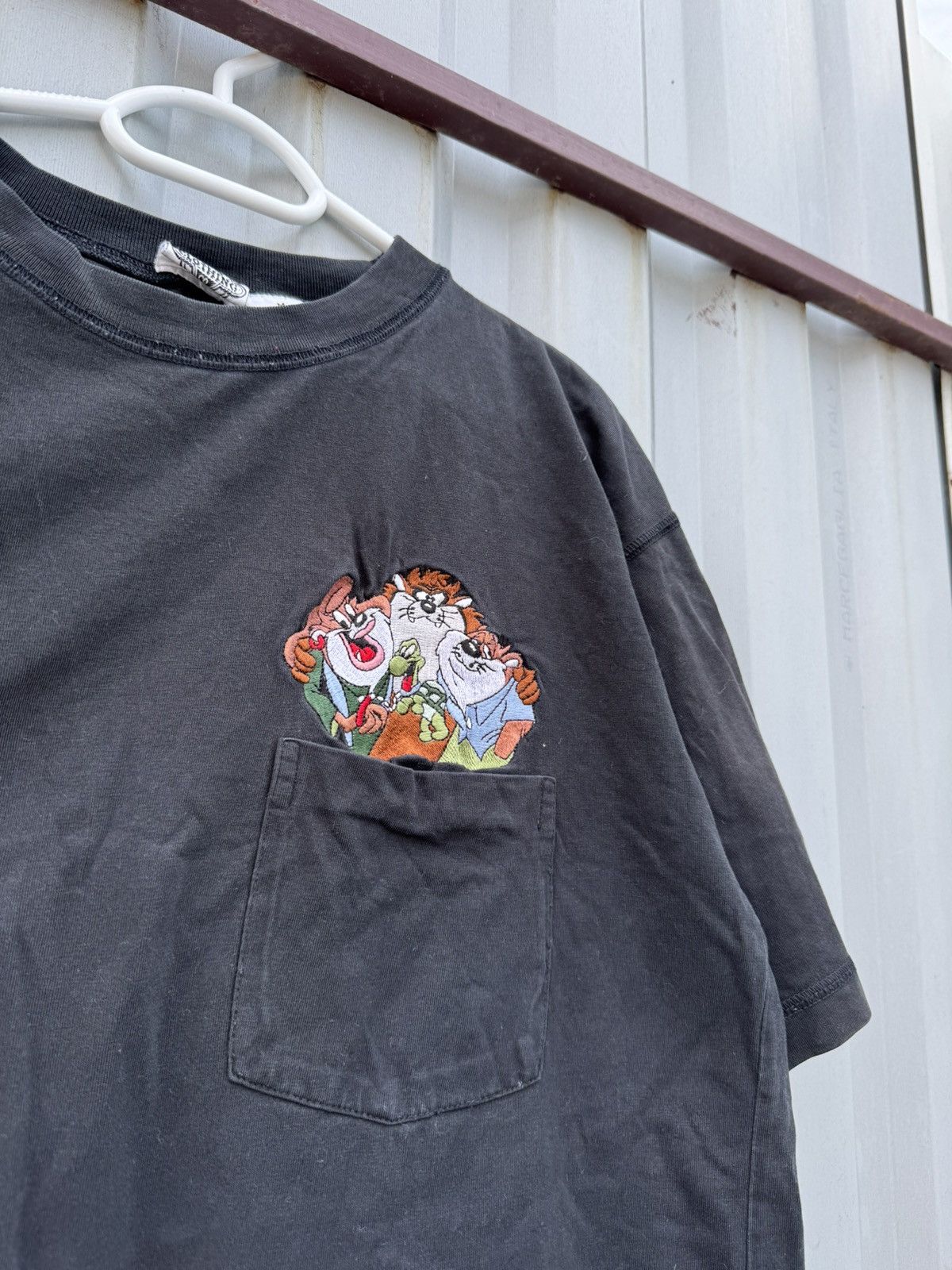 Band Tees × Vintage Looney tunes Embroided T-Shirt Size US L / EU 52-54 / 3 - 3 Thumbnail