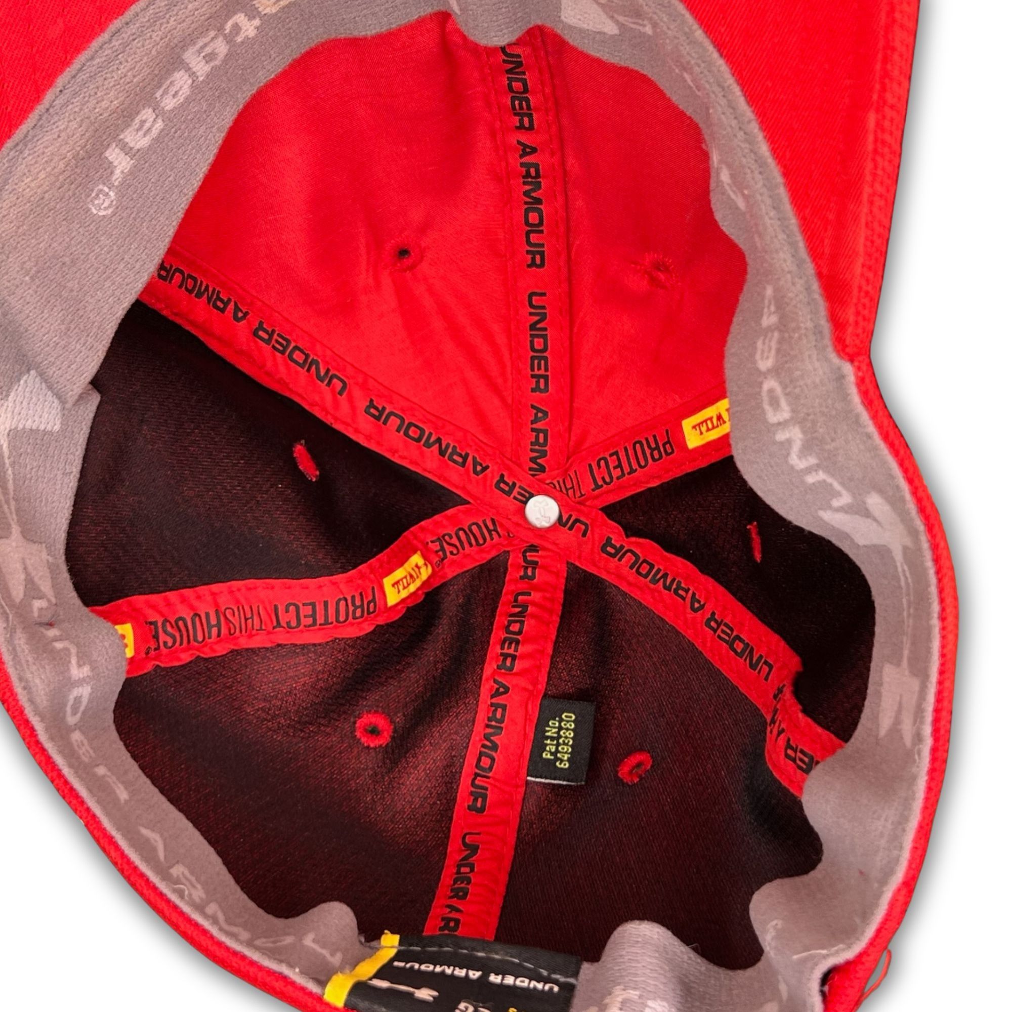 Under Armour Under Armour Blitzing 3.0 Red Cap W/ Black Logo Mens Adjusta Size ONE SIZE - 6 Thumbnail