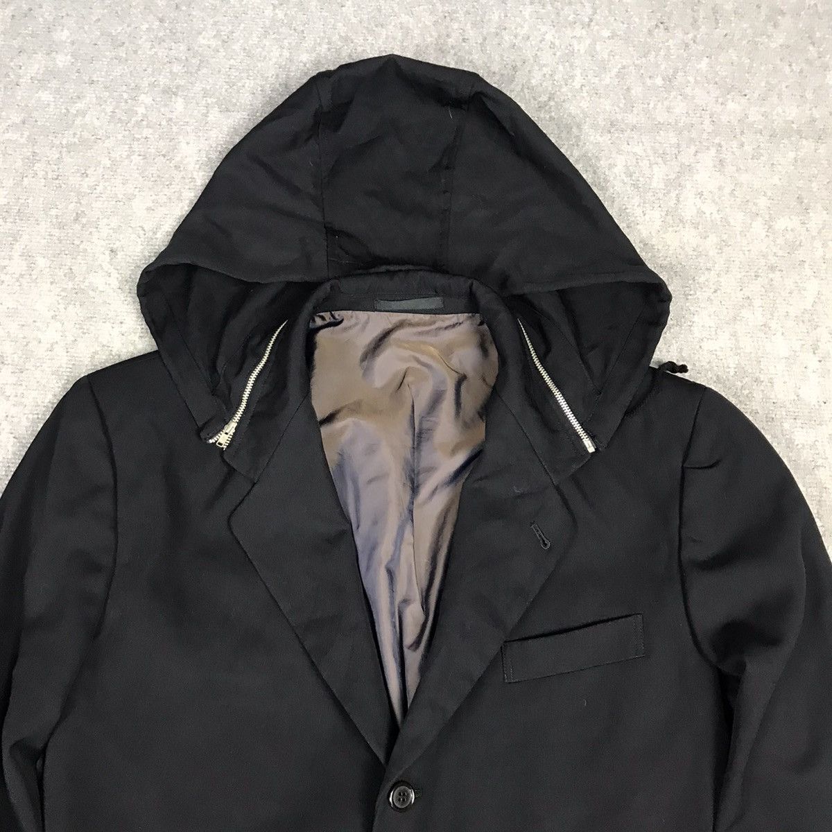 Japanese Brand × Jun Takahashi JUN MEN BLAZER DESIGN HOODIES JACKET RARE JAPAN DESIGN Size US M / EU 48-50 / 2 - 2 Thumbnail